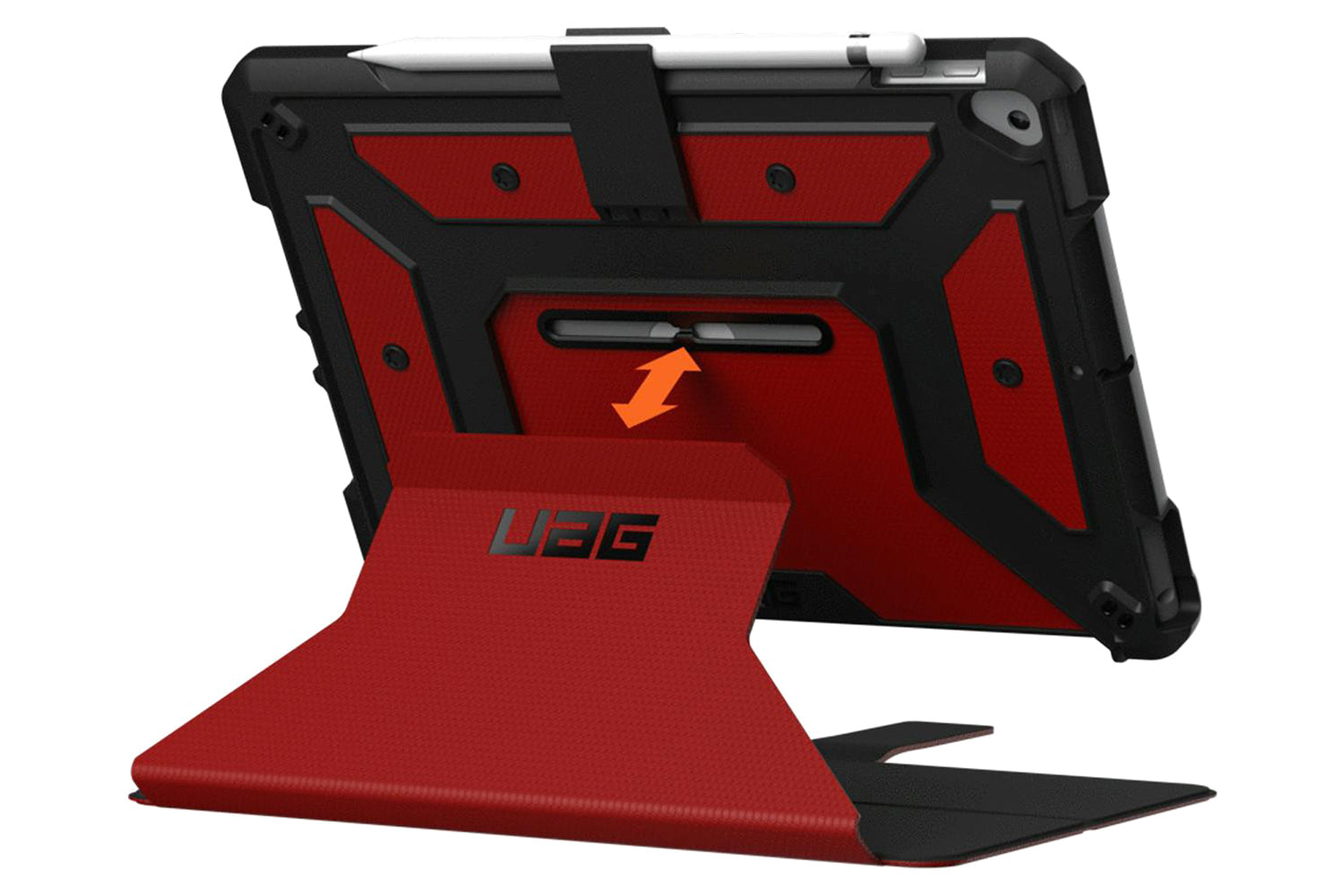 UAG Metropolis Series 10.2" iPad 2019 Case | Magma-6
