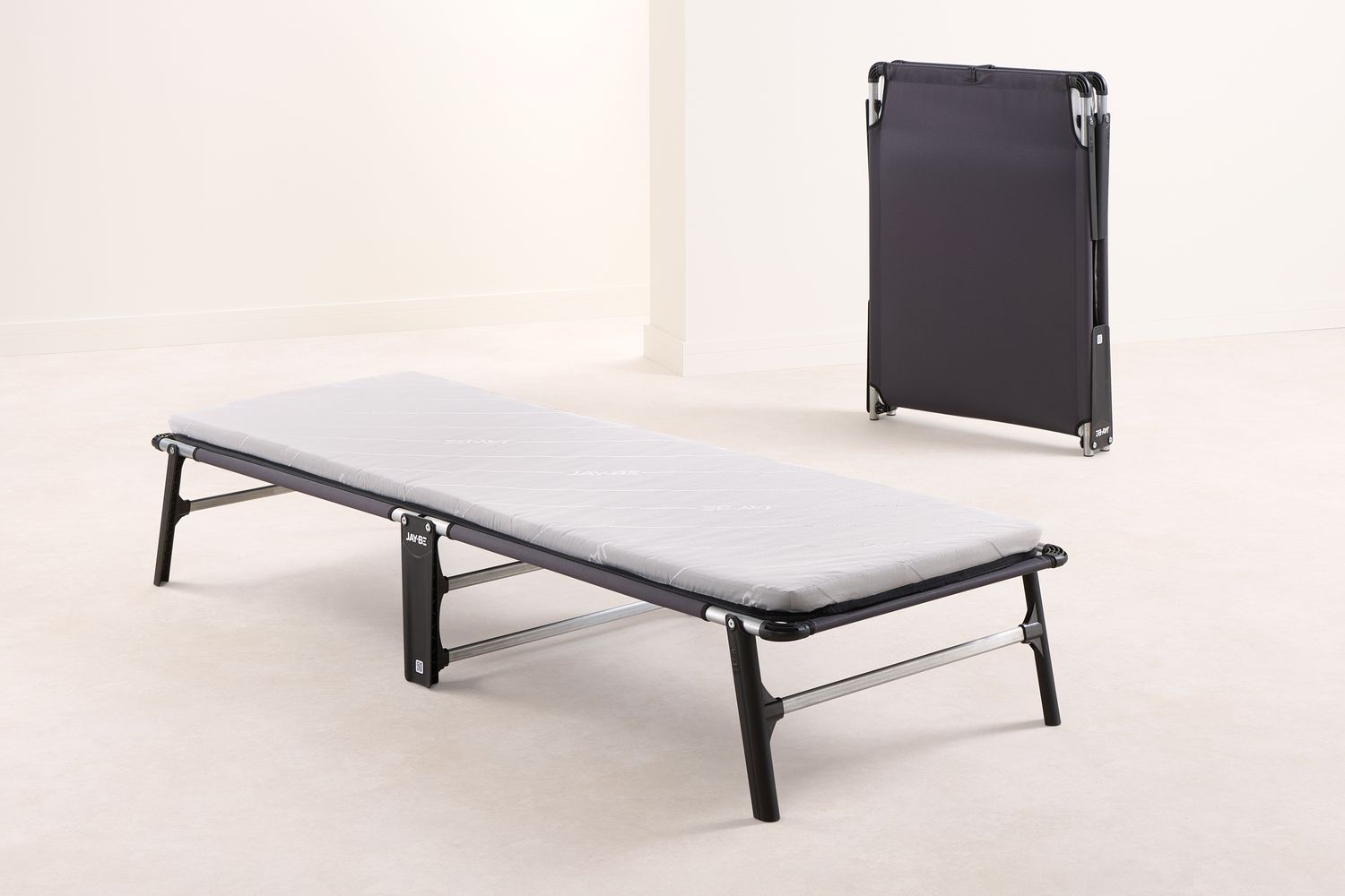 JAY-BE CE70 Compact Folding Bed | Single | Steel Frame | 70cm
