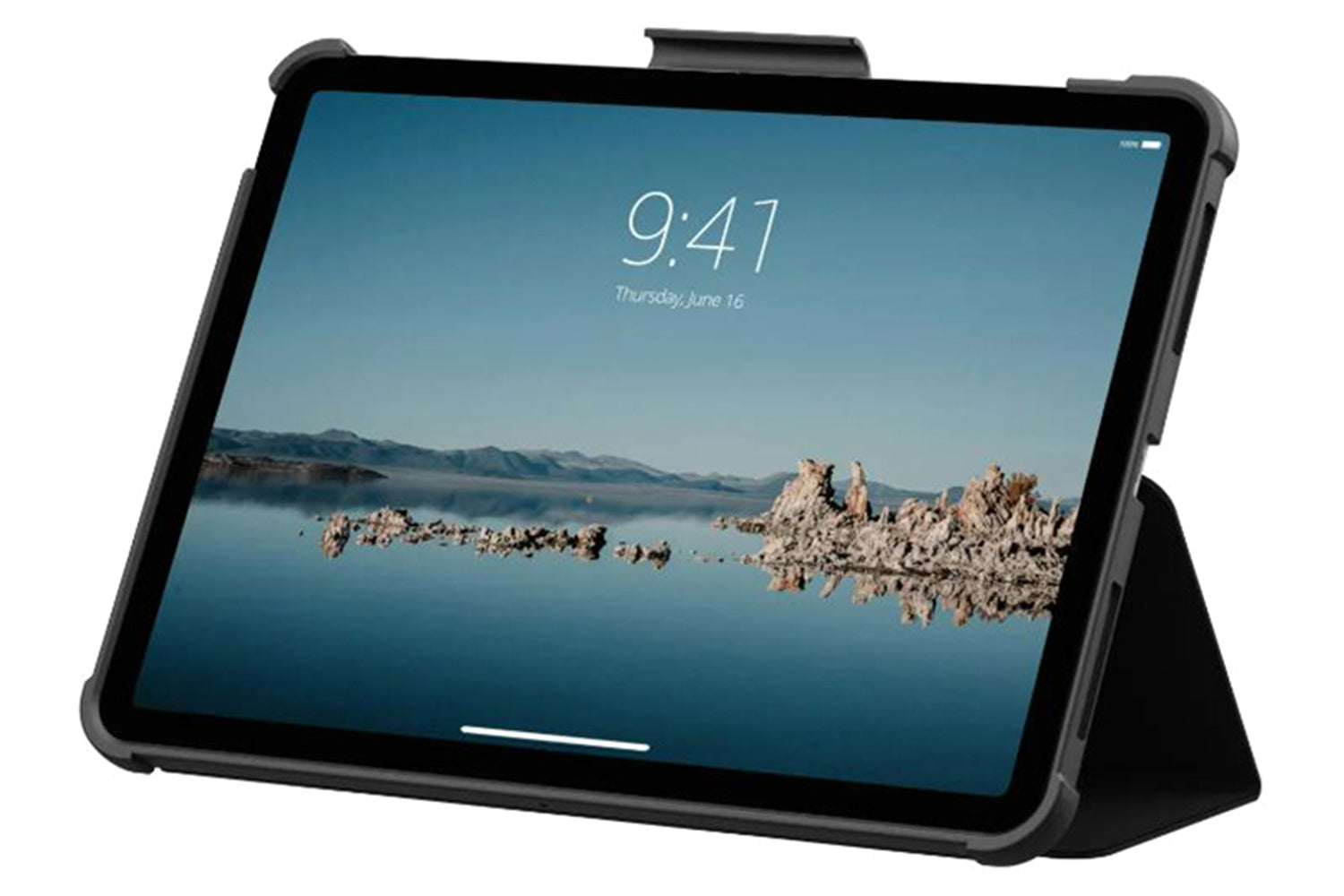 UAG Plyo Series iPad Air 11" 6th Gen M2 (2024) Folio Case | Black/Ice-4