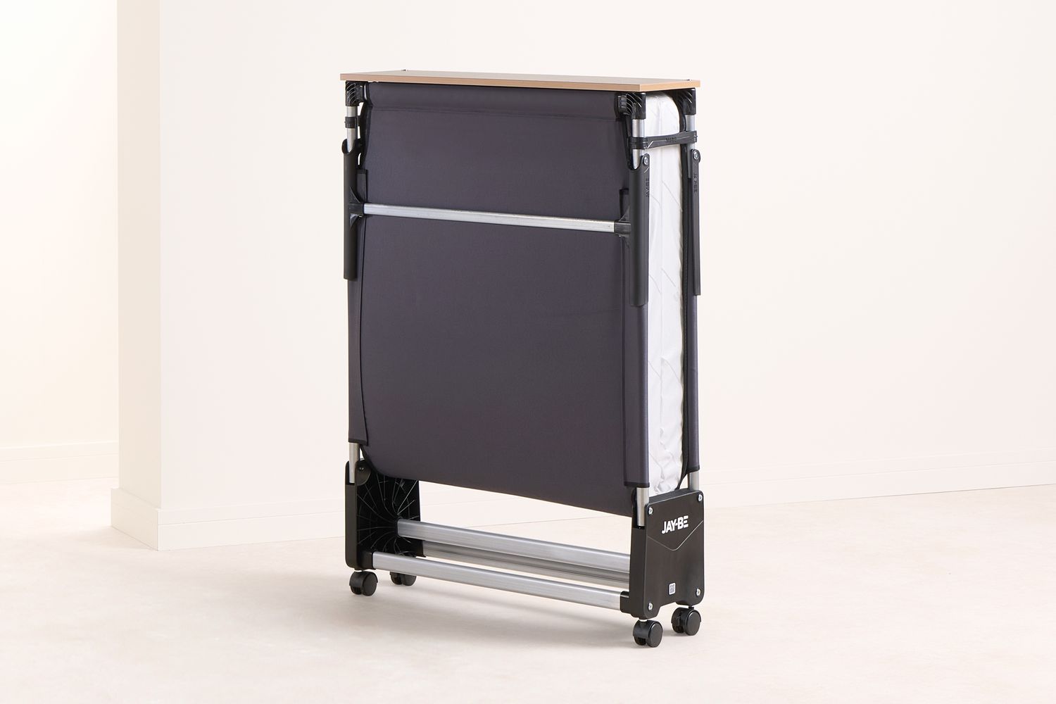 JAY-BE RE80 Rollaway Folding Bed | Single | Steel Frame | 80cm-4