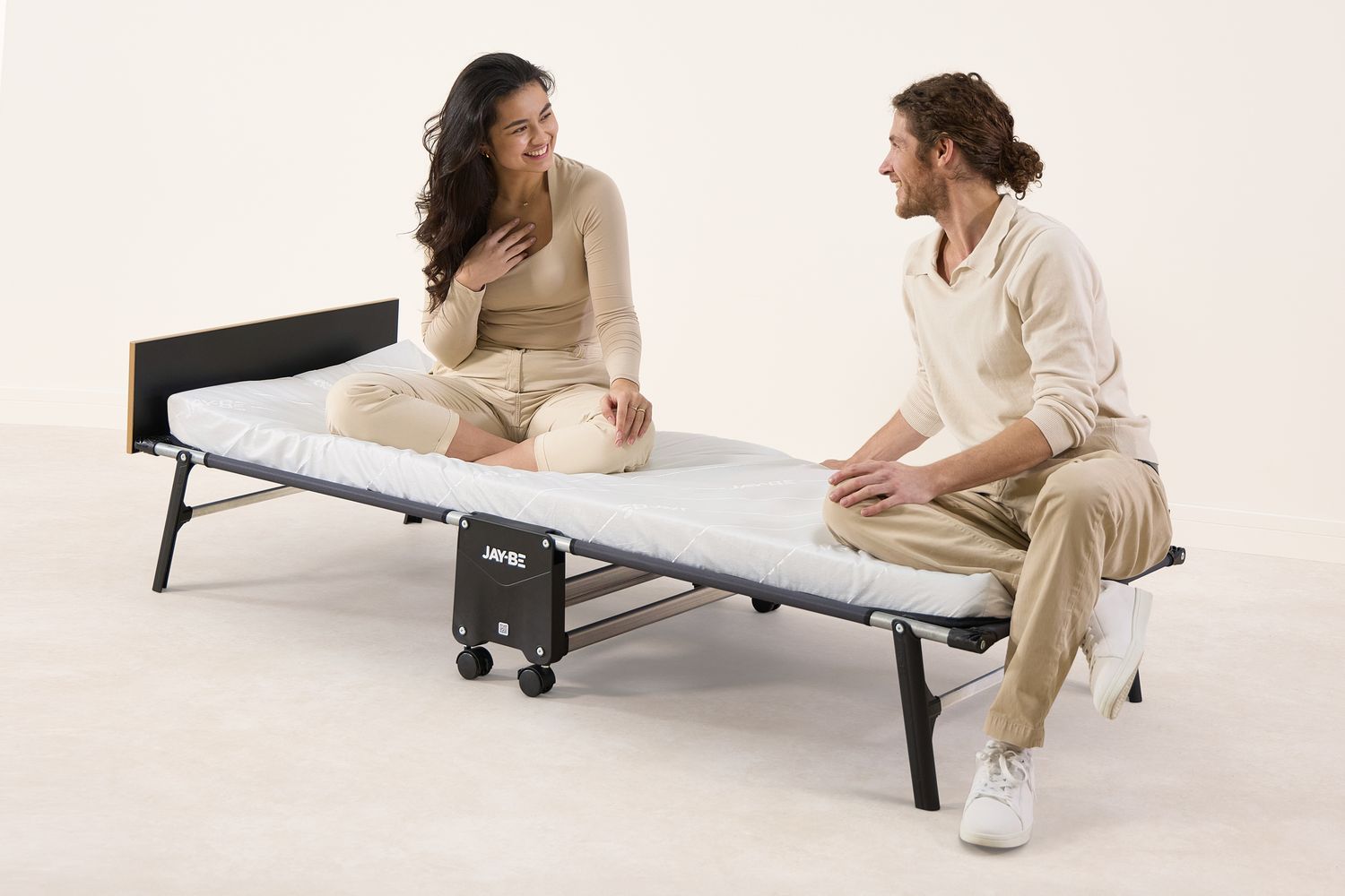 JAY-BE RE80 Rollaway Folding Bed | Single | Steel Frame | 80cm-5