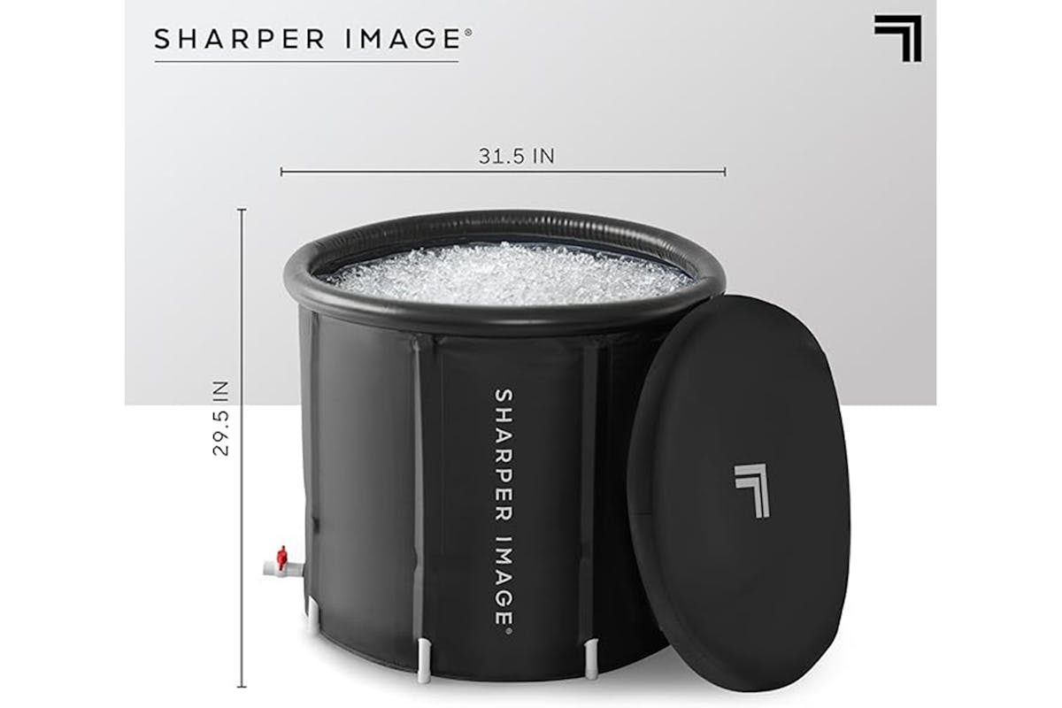 Sharper Image 31.5" Portable Ice Bath Cold Plunge for Workout Recovery-5