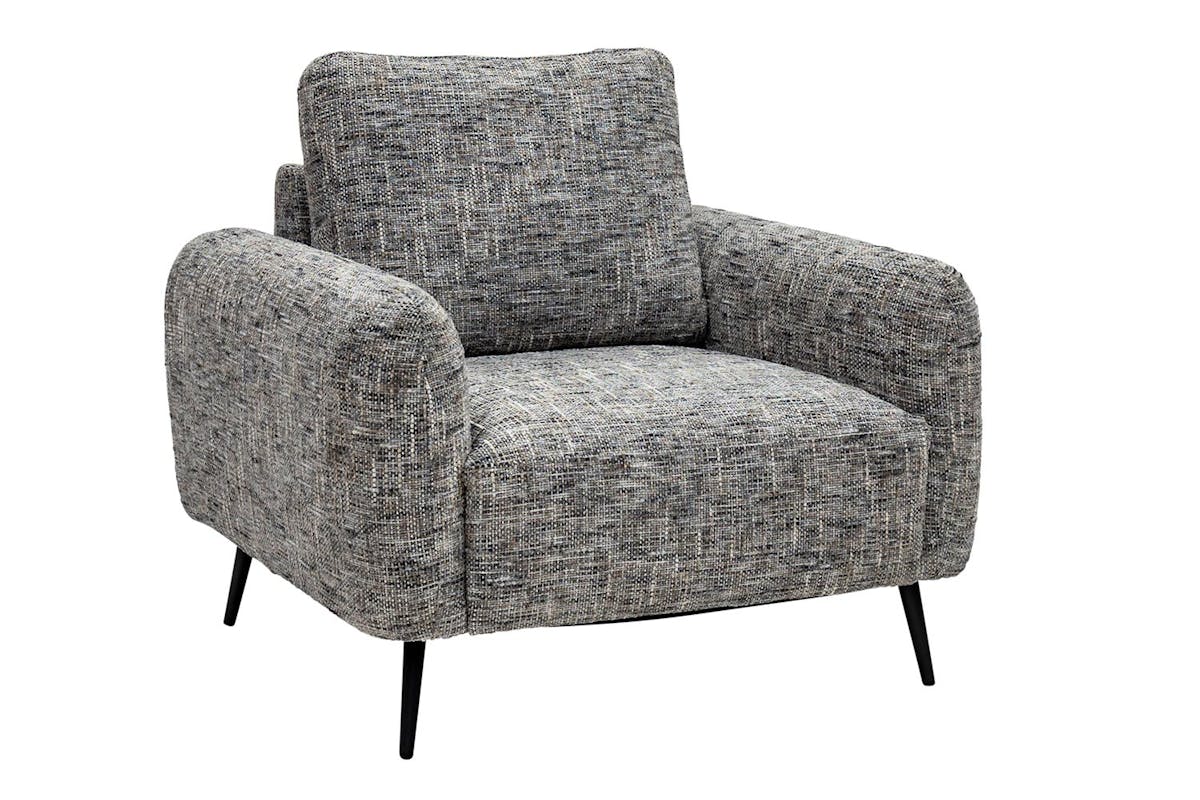 Ruby Armchair | Fabric | Grey-2