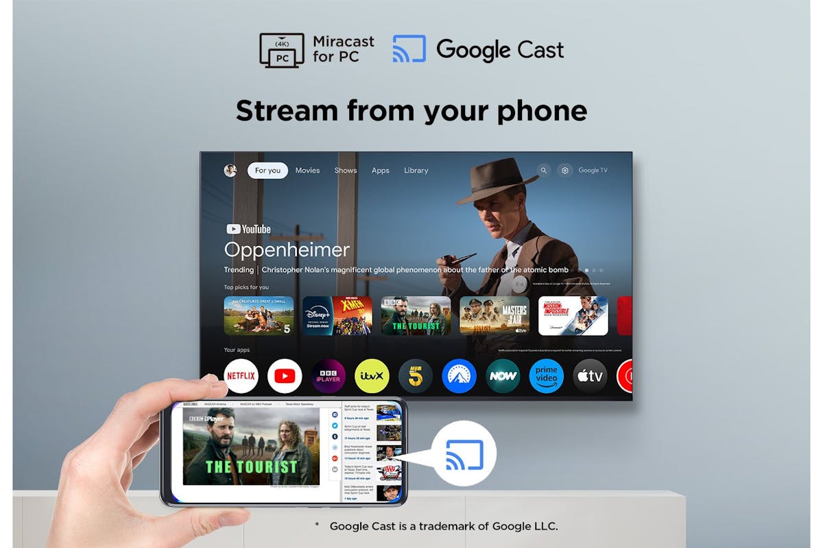 TCL 43'' Direct LED 4K HDR Smart TV | 43V6C-12