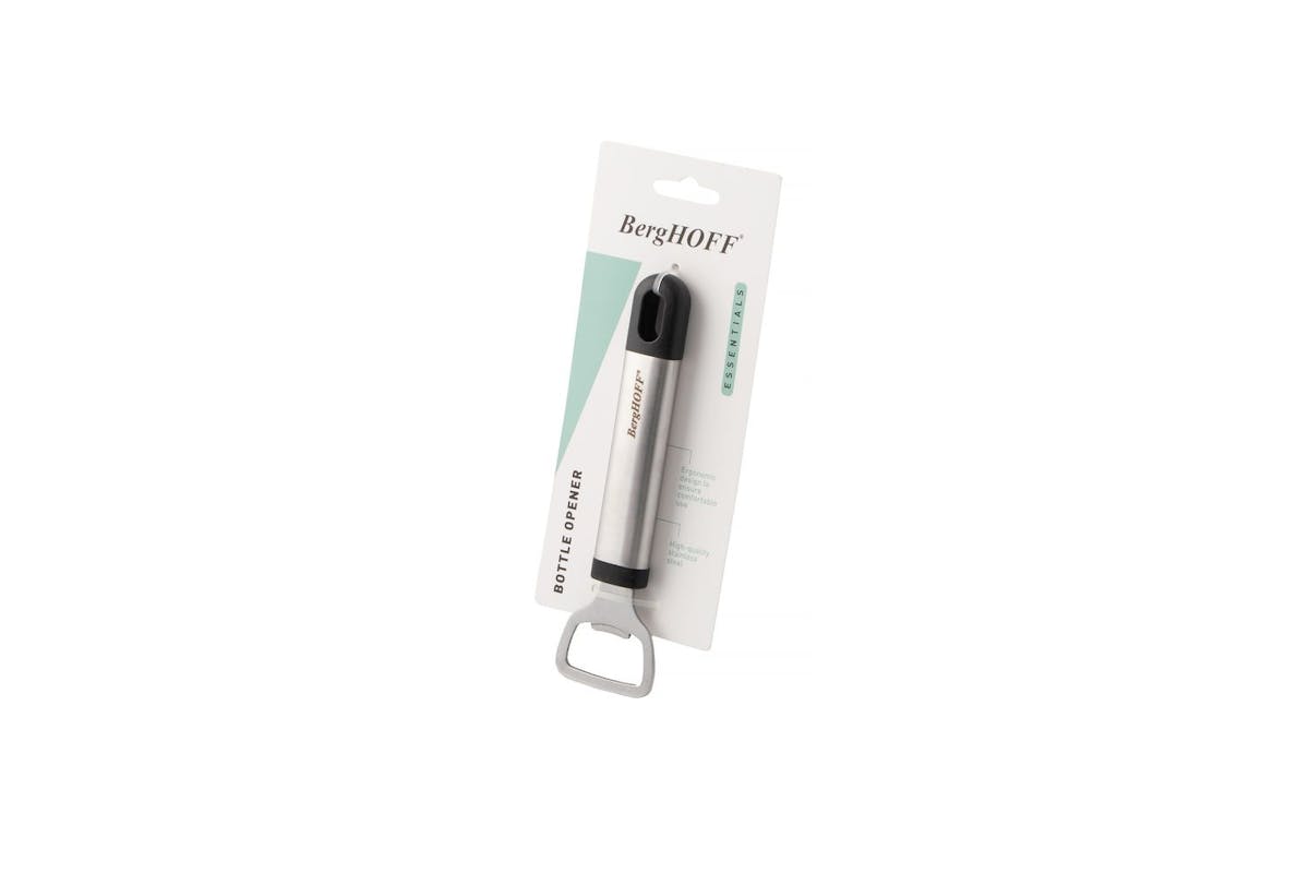 Berghoff Bottle Opener | Stainless Steel | Black