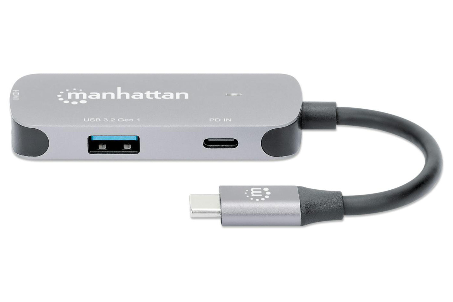 Manhattan 3-in-1 USB-C to HDMI Docking Converter with Power Delivery