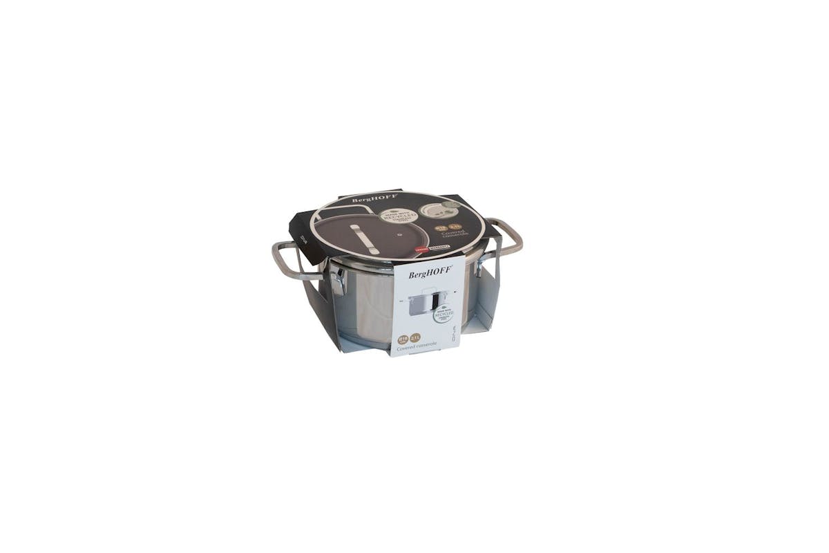 Berghoff Covered Casserole Helix 18cm | Casserole Dish | Recycled Stainless Steel-3
