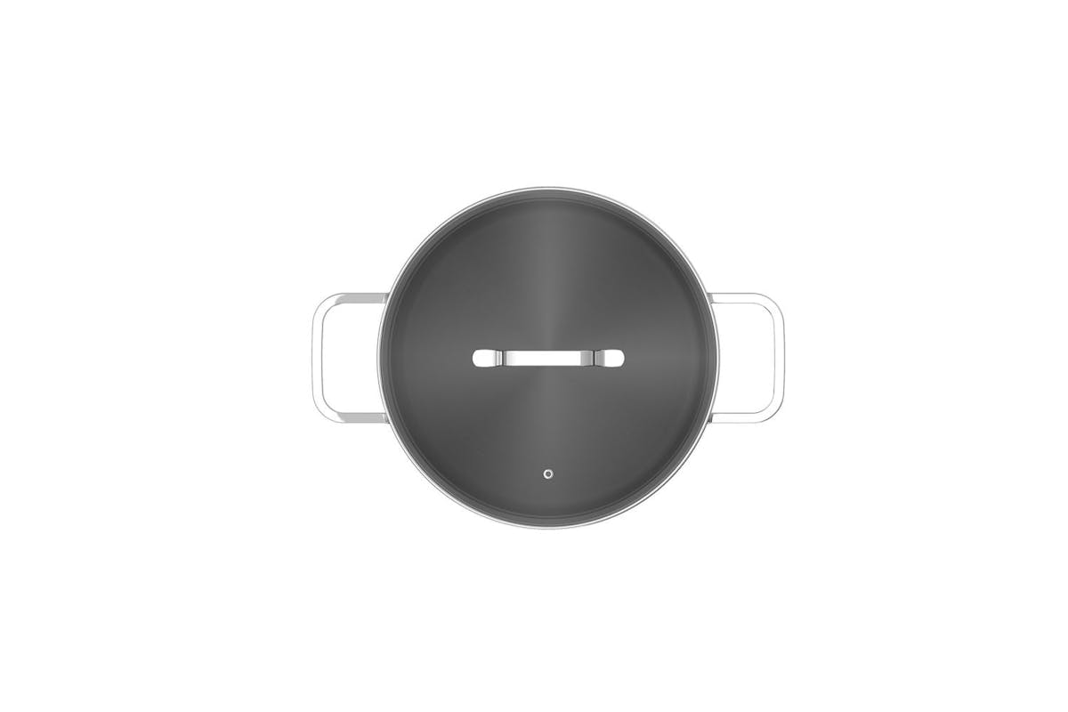 Berghoff Covered Stockpot Helix 24cm | Stockpot | Stainless Steel-2