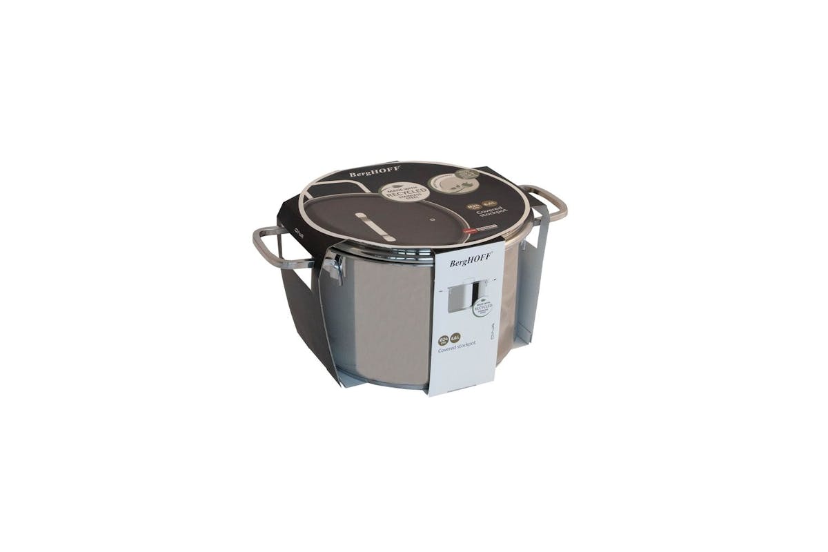 Berghoff Covered Stockpot Helix 24cm | Stockpot | Stainless Steel-3