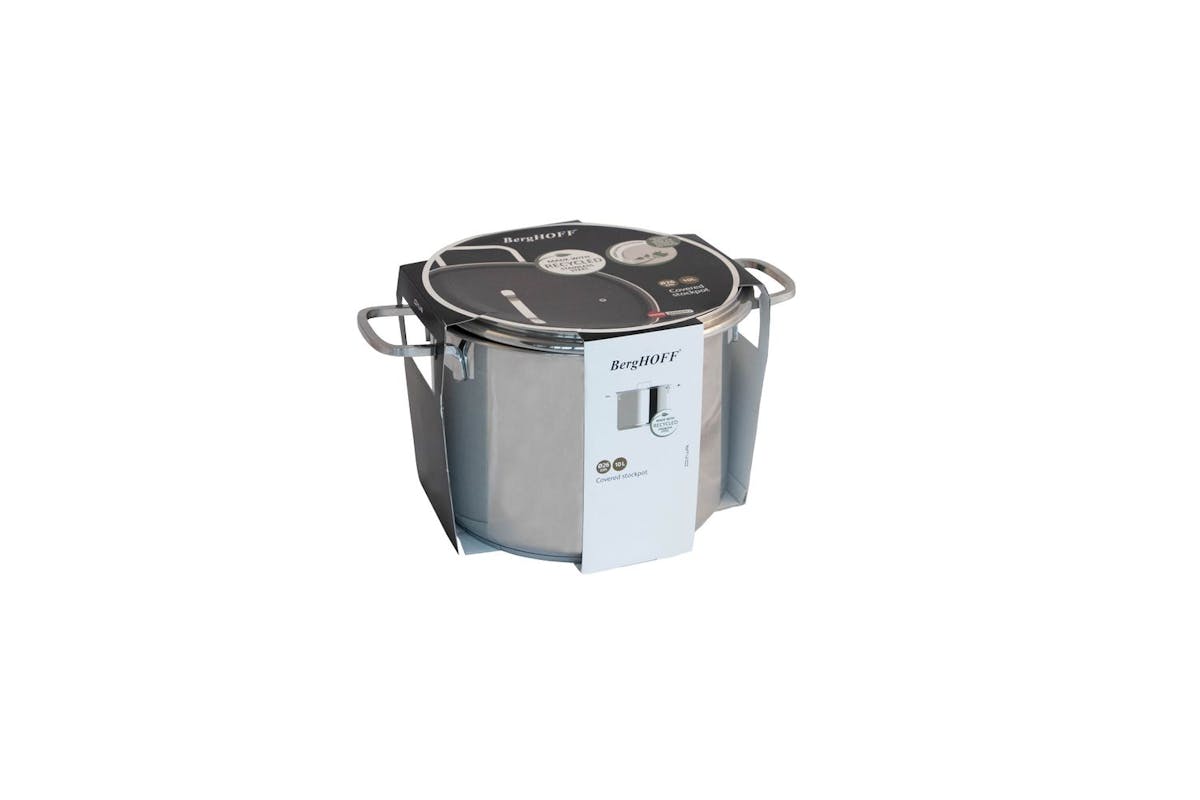 Berghoff Covered Stockpot Helix 26cm 10ltr | Stockpot | Stainless Steel | 26cm-3