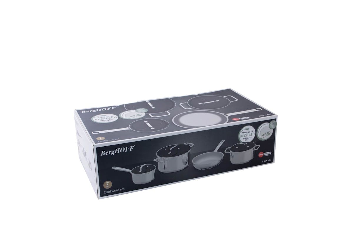 Berghoff Helix 7 Piece Cookware Set | Stainless Steel | Multi-size-4