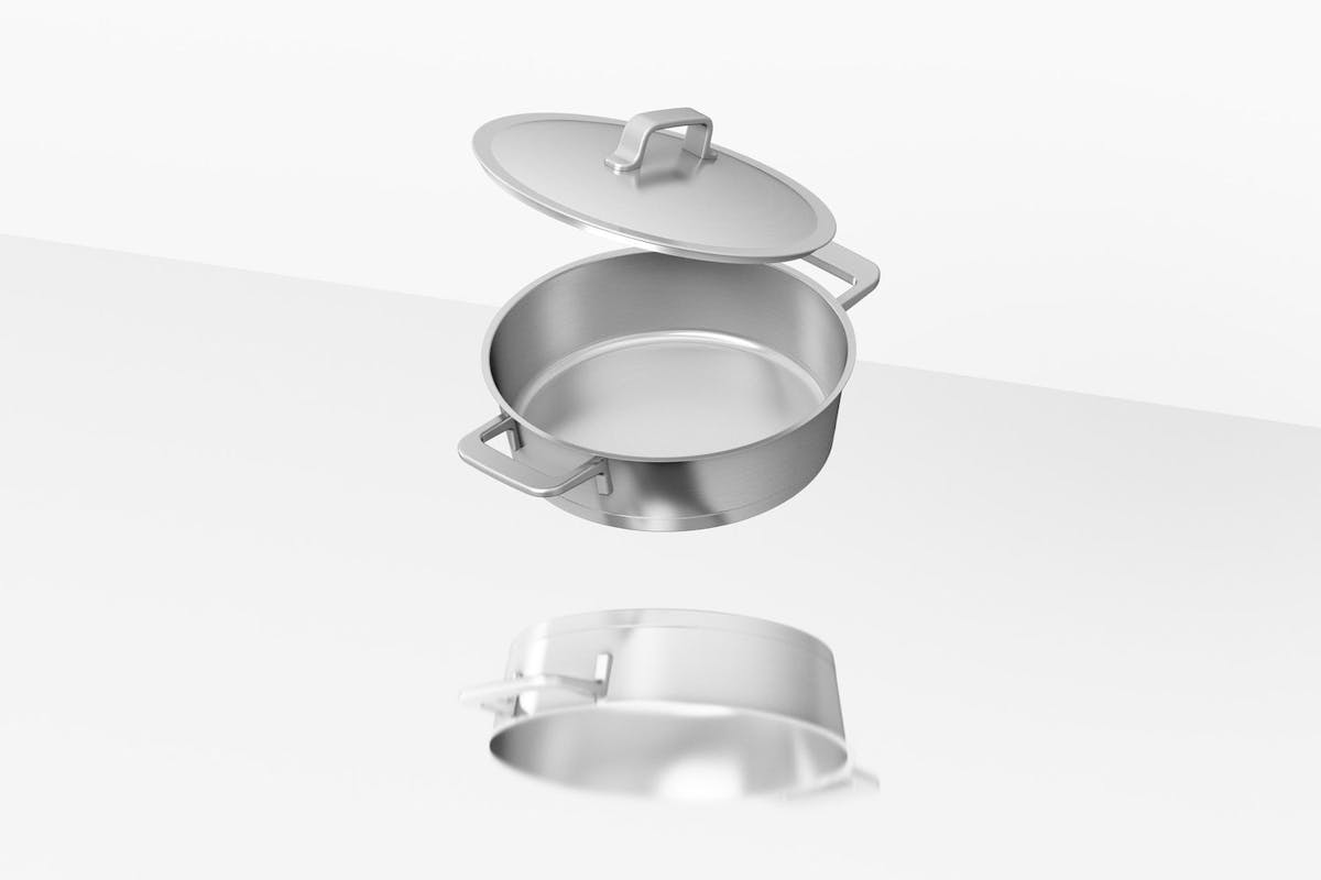 Berghoff Meta 10 Piece Cookware Set | Stainless Steel | Induction Ready-2