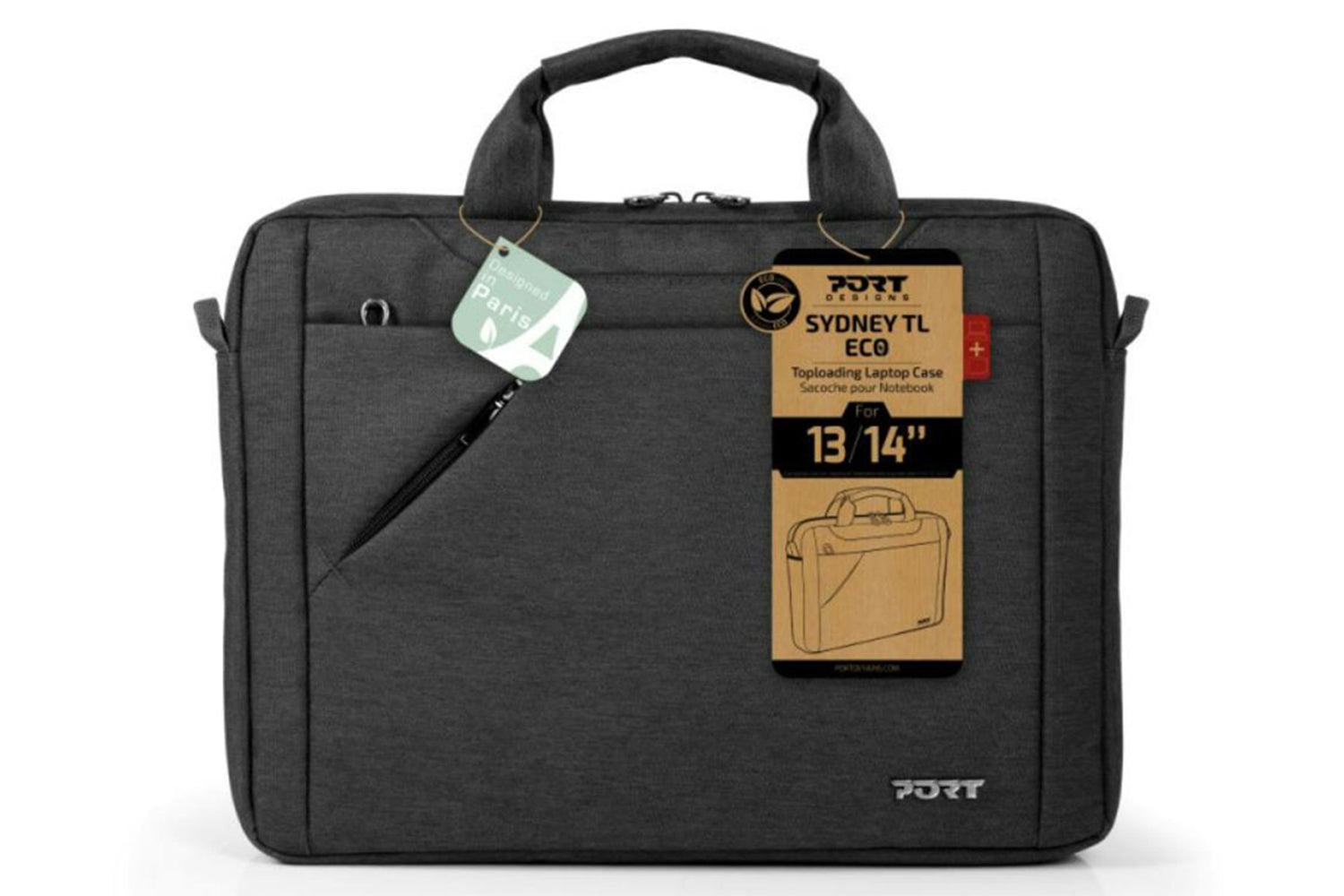 Port Designs Sydney 13/14" Laptop Bag | Black-5
