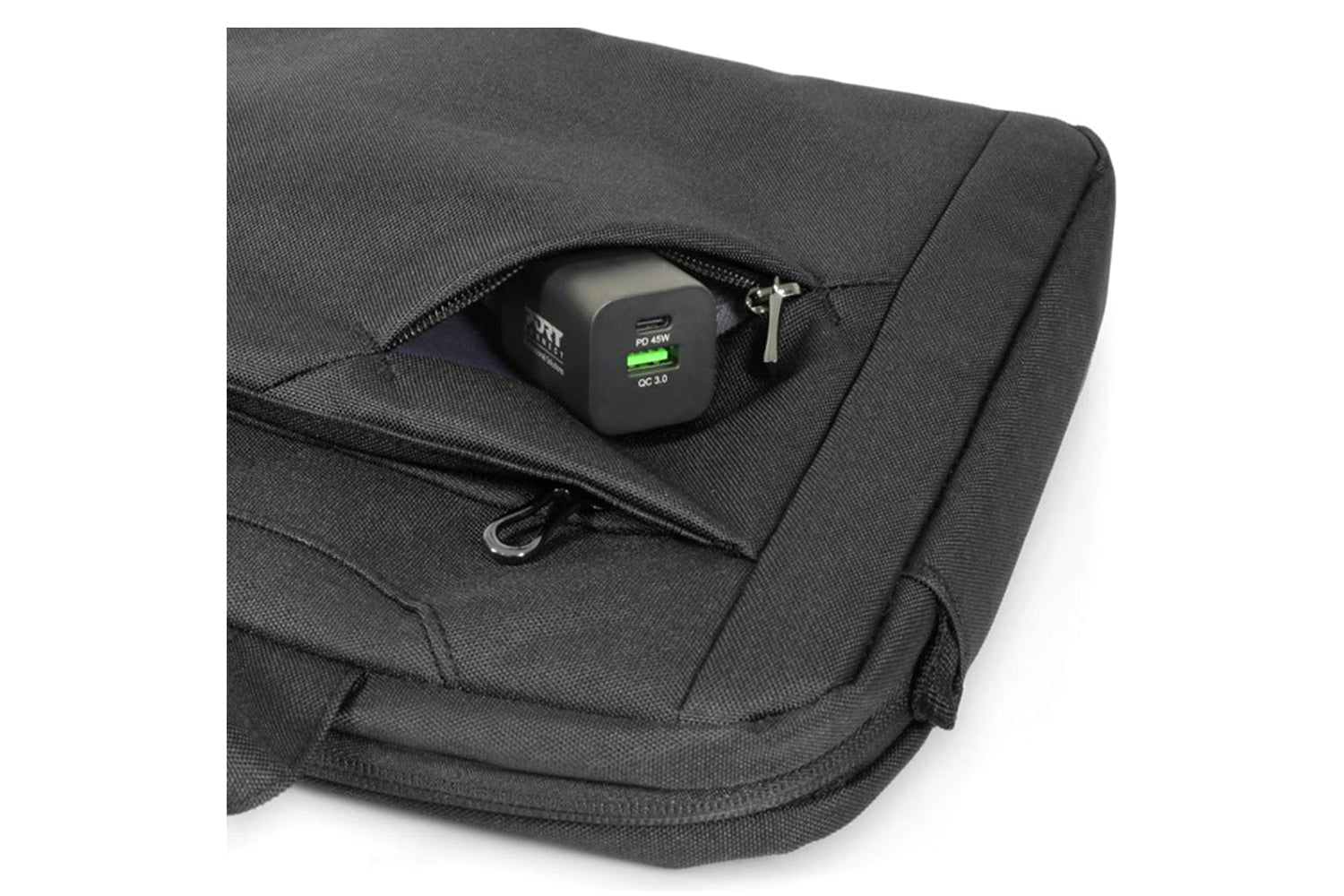 Portdesigns ECO Sydney 15.6" Laptop Bag | Black-3