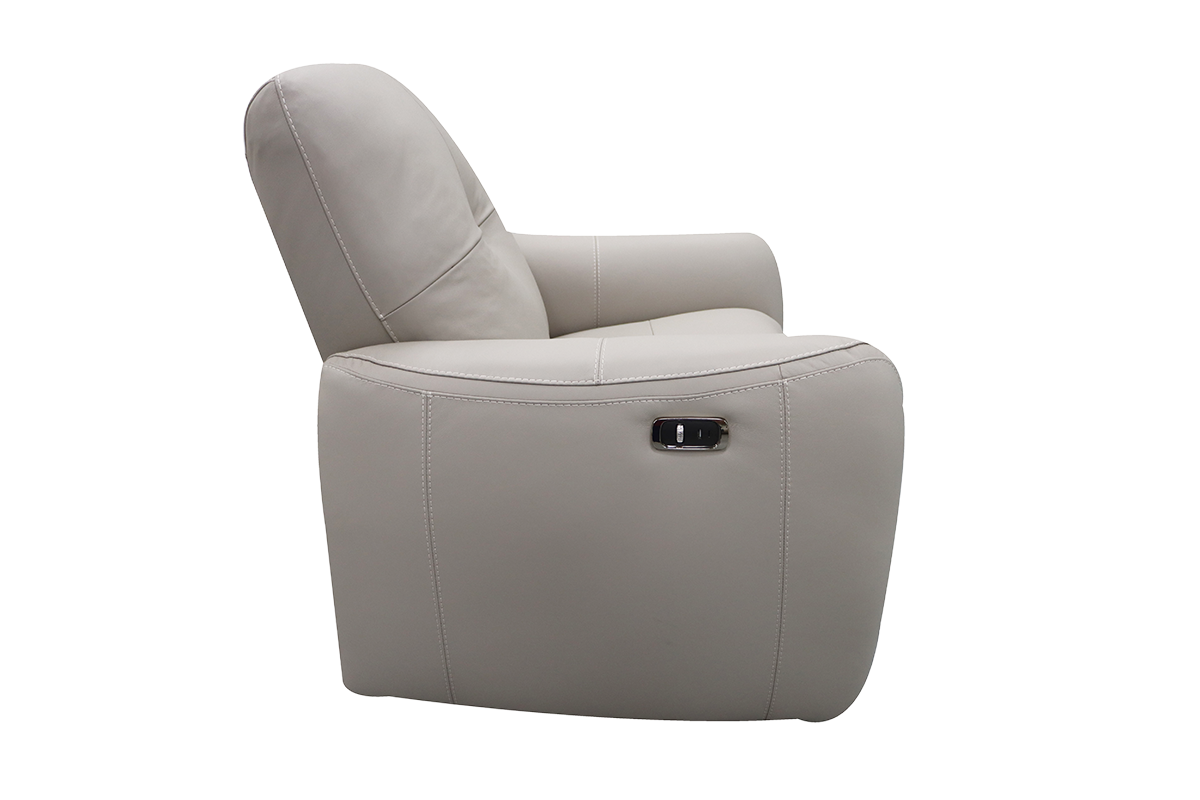 Poppy Armchair | Power Recliner | Leather | Beige-3