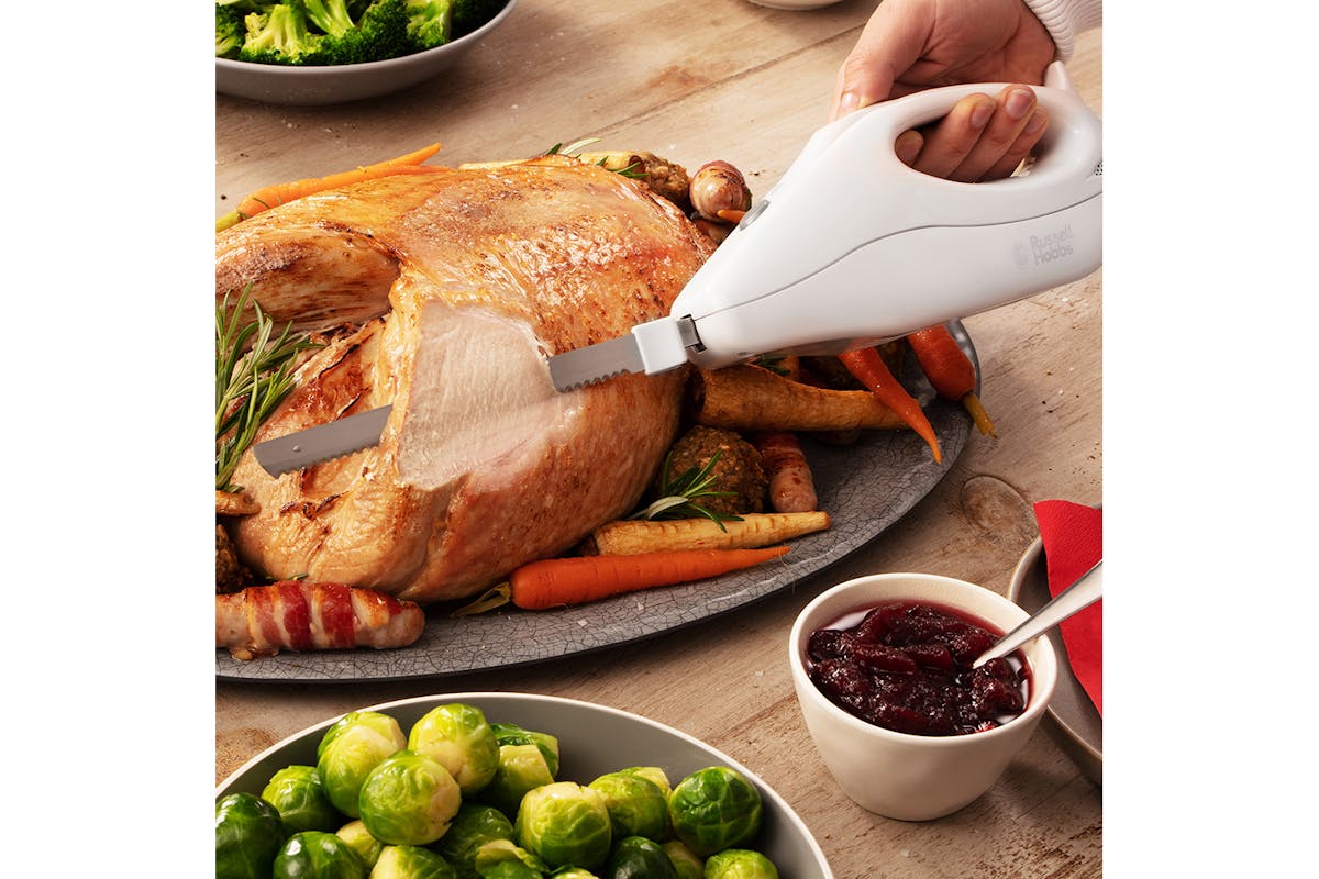 Russell Hobbs Electric Carving Knife | 13892 | White-5