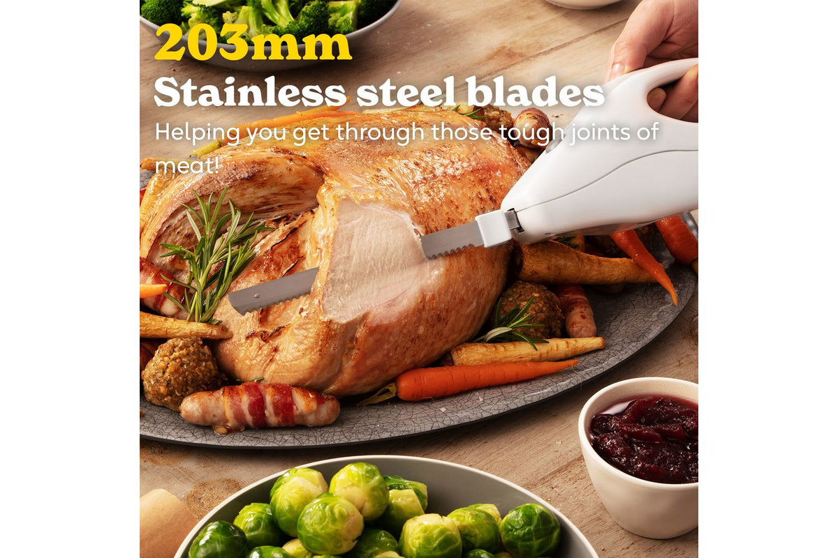 Russell Hobbs Electric Carving Knife | 13892 | White-2