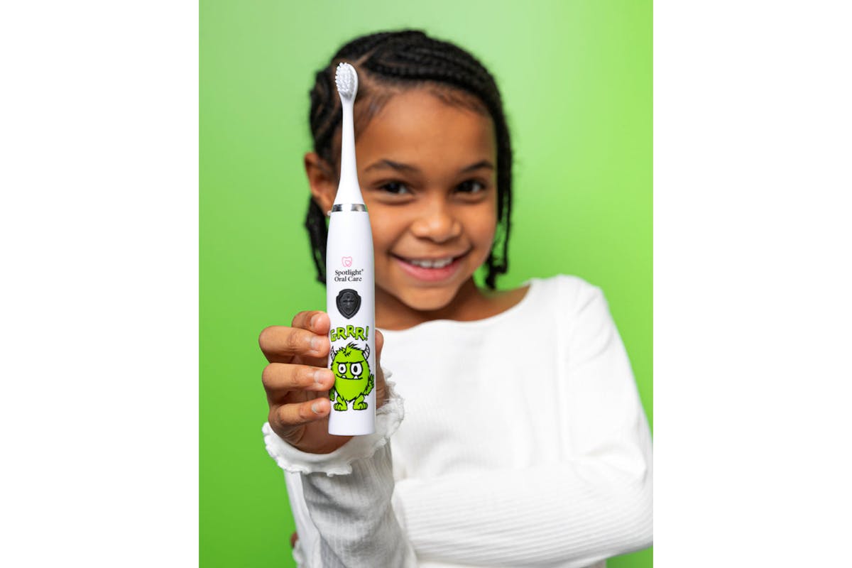 Spotlight Oral Care Kids Monster Electric Toothbrush | KIDKET0002-4