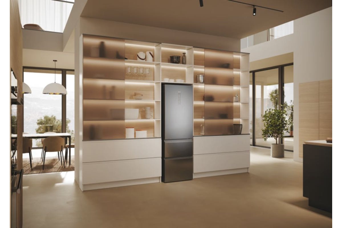 Haier 3D 60 Series 5 Freestanding Fridge Freezer | HTW5618ENMG-2