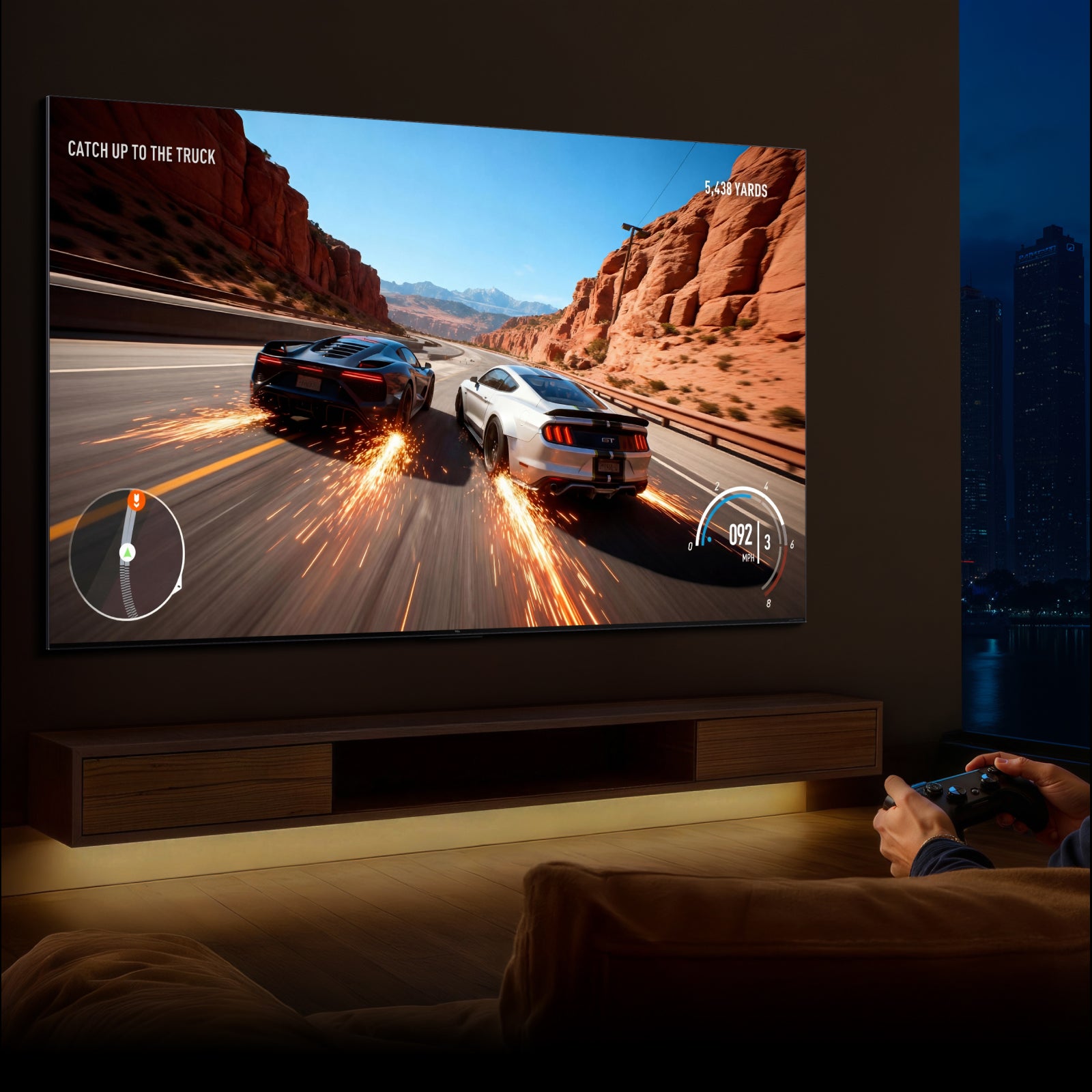 TCL C7L 55" SQD-Mini LED Smart TV | 55C7L-15