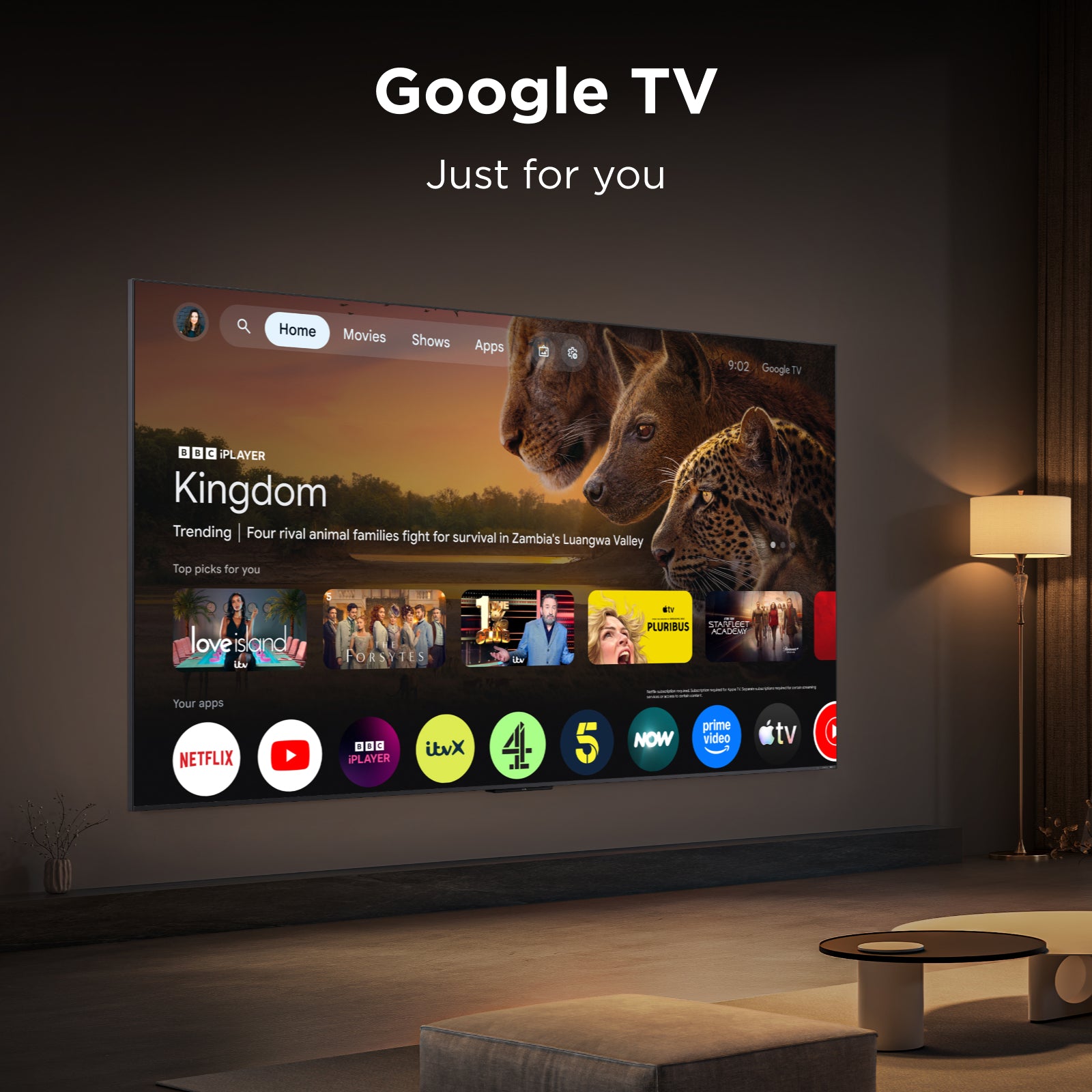 TCL P8L 55" QD-Mini LED Dimming TV (2026) | 55P8L-11