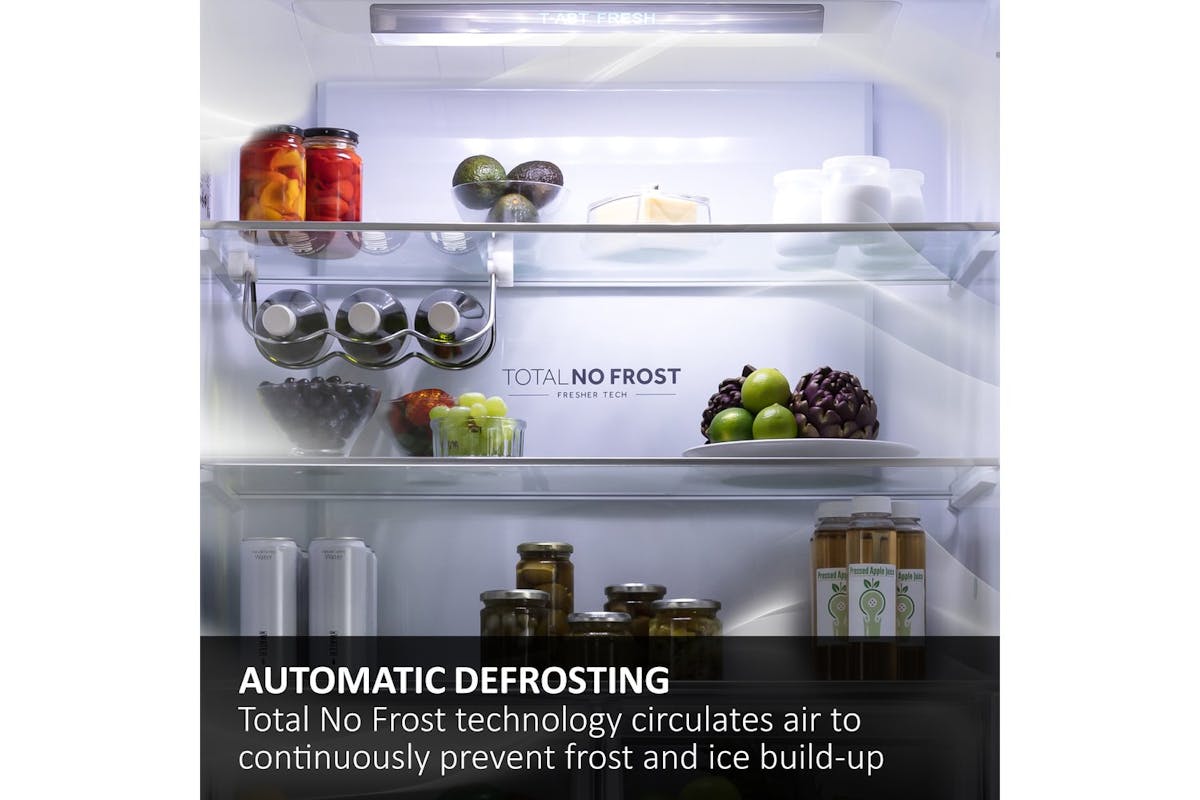 Haier American Fridge Freezer | HSR3918EWPG(UK)-4
