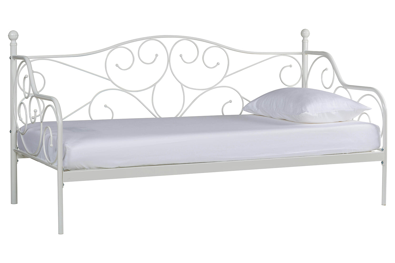 Kathrine Day Bed | Single | 3ft | White-10