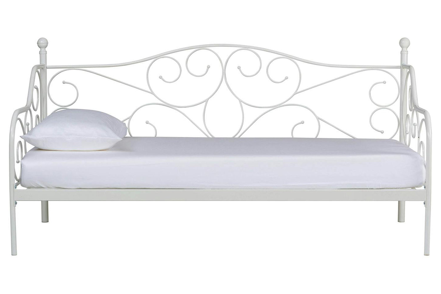 Kathrine Day Bed | Single | 3ft | White-2