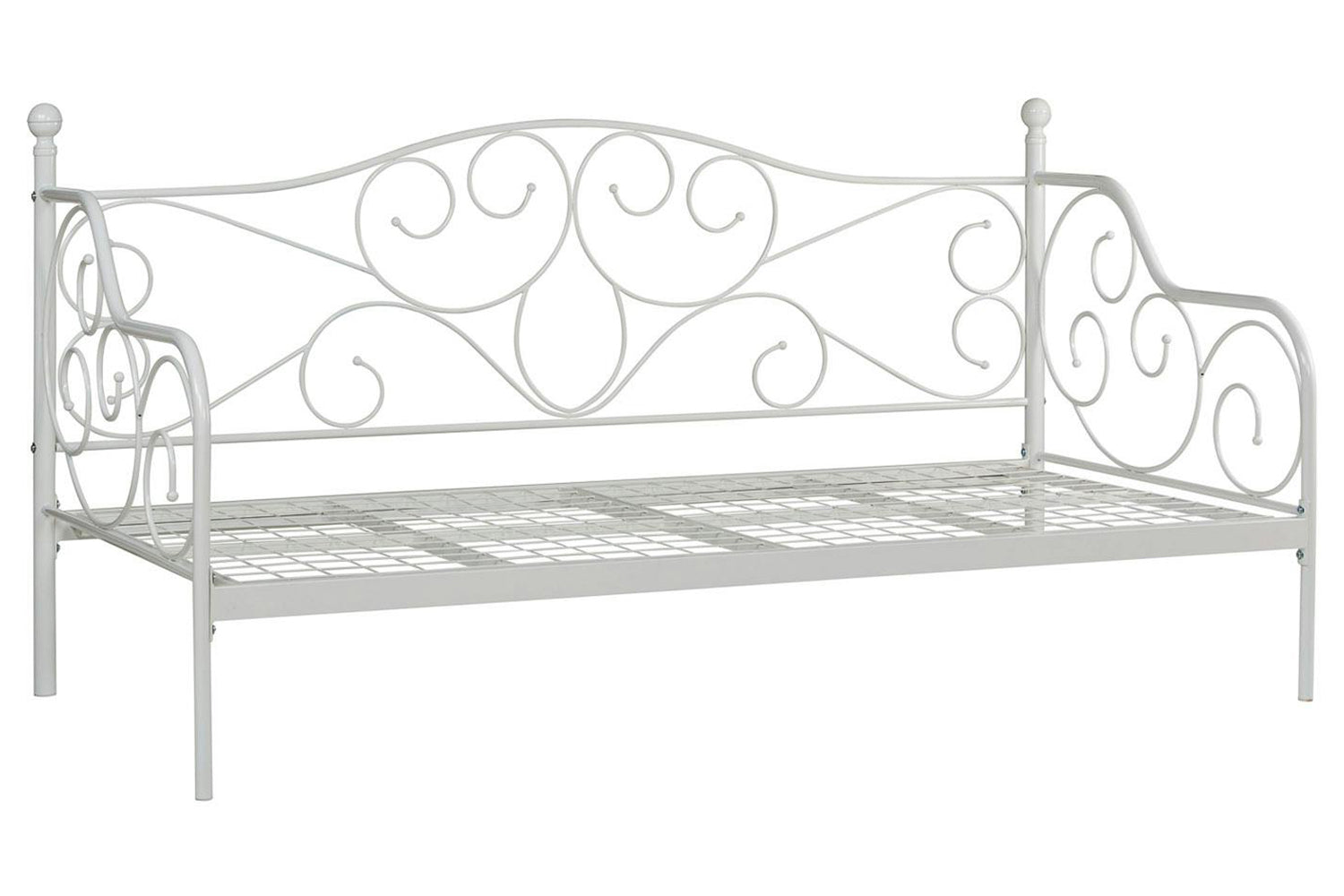 Kathrine Day Bed | Single | 3ft | White-5