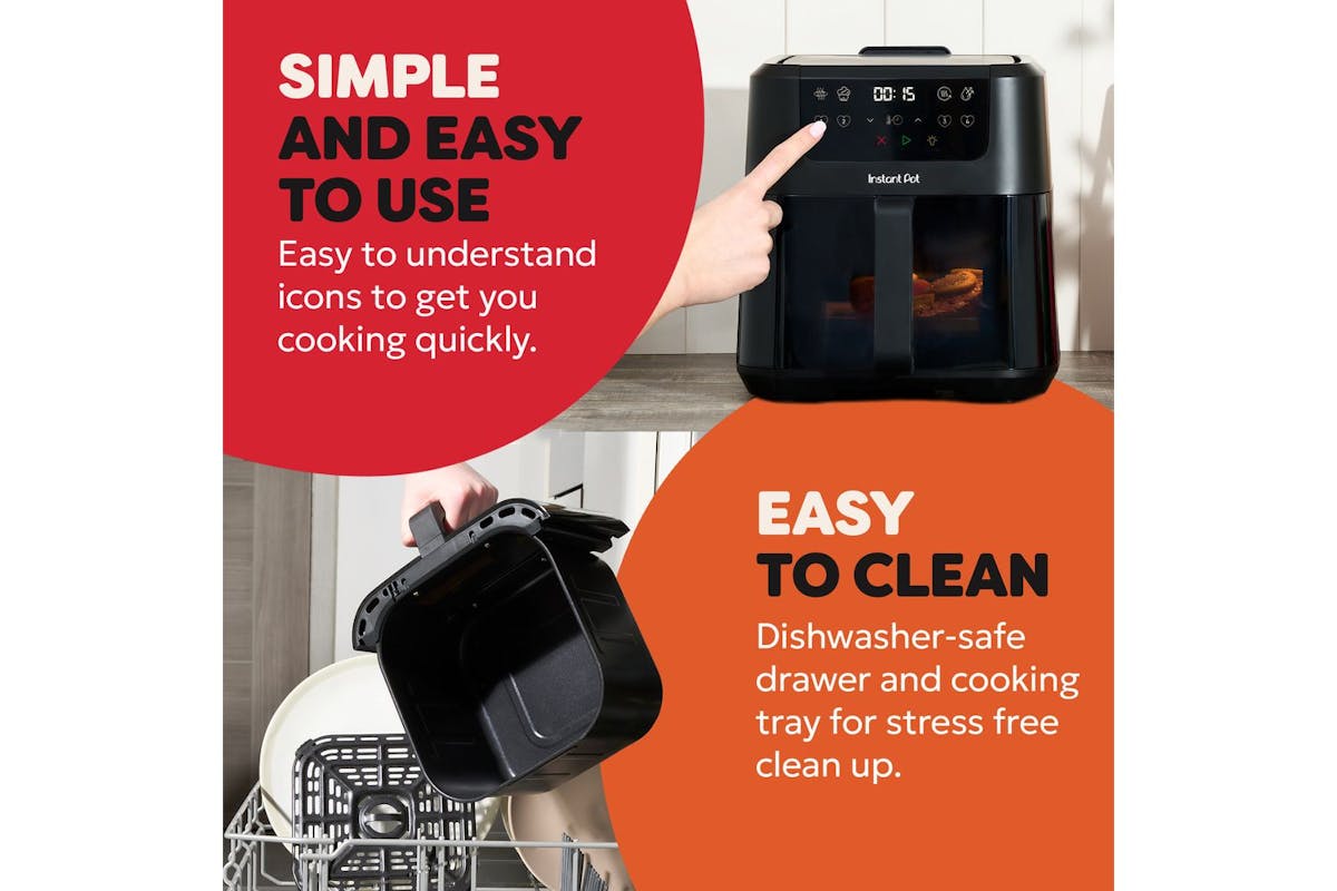 Instant Pot Vortex Compact 5L Air Fryer | 140-3083-01-UK | Black-6