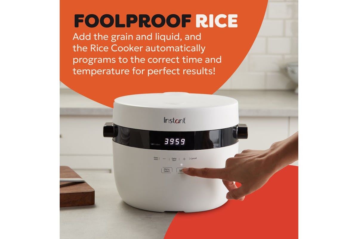 Instant Pot 1.8L Rice Cooker and Steamer | 140-5021-01-UK-5