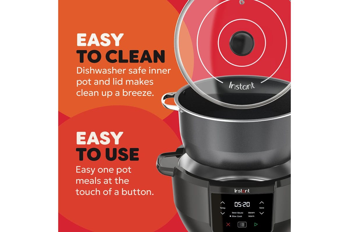 Instant Pot Superior 7L Slow Cooker  | 140-6128-01-UK | Black-5