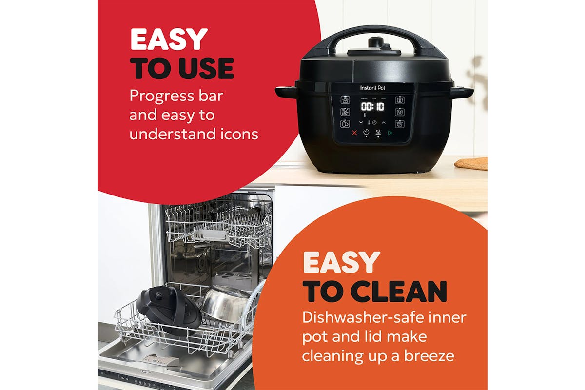 Instant Pot Classic 3.8L Mini Multi-Cooker | 140-8000-01-UK | Black-6