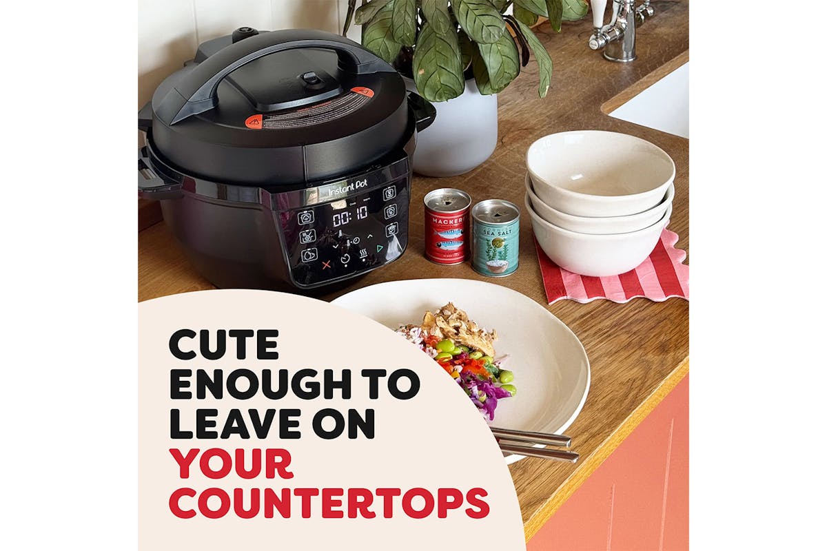Instant Pot Classic 3.8L Mini Multi-Cooker | 140-8000-01-UK | Black-8