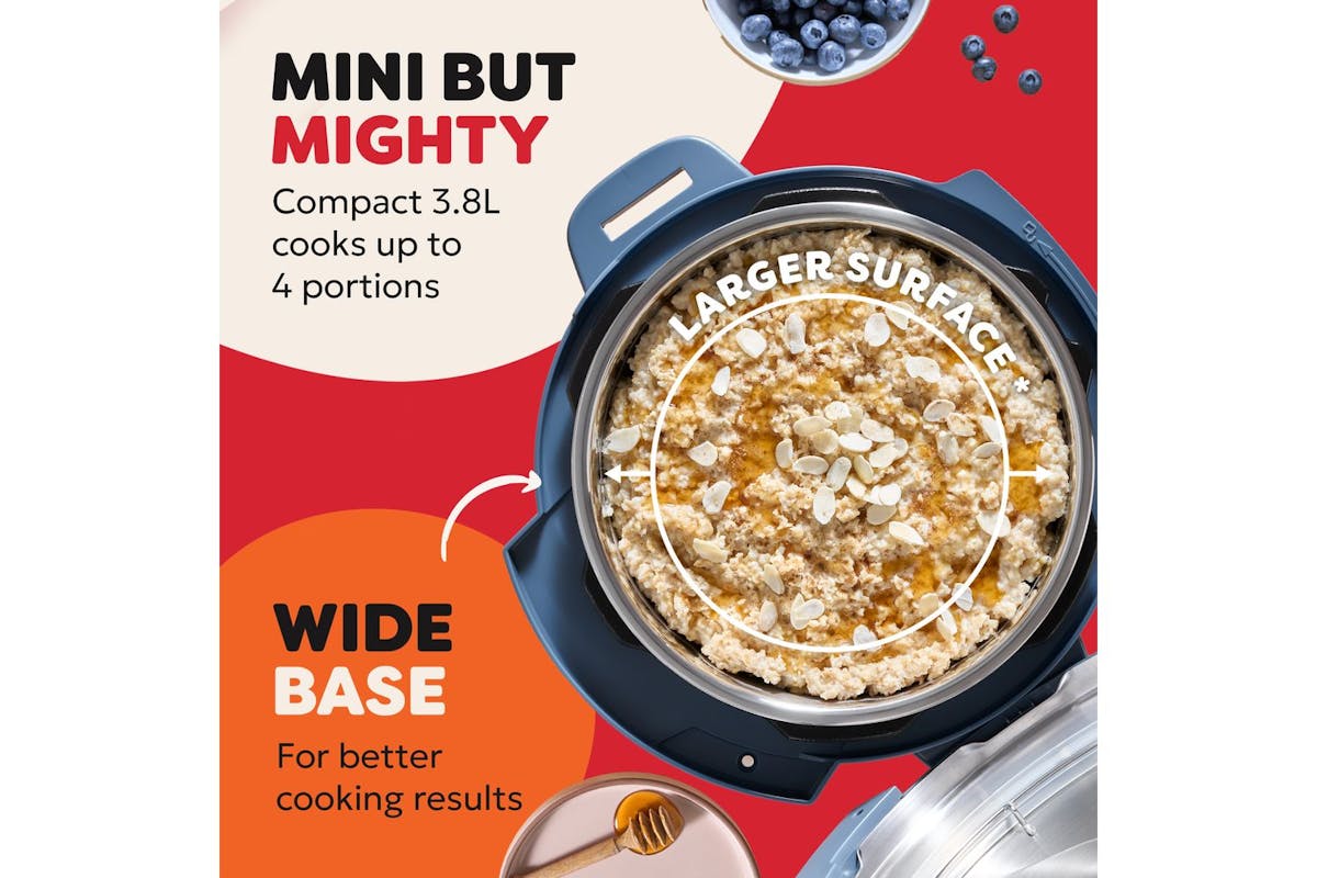 Instant Pot Duo 3.8 L Mini Multi-cooker | 140-8007-01-UK | Daydream Blue-6