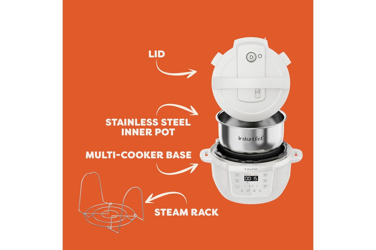 Instant Pot Classic Mini 3.8L Multi-Cooker | 140-8008-01-UK | White-4