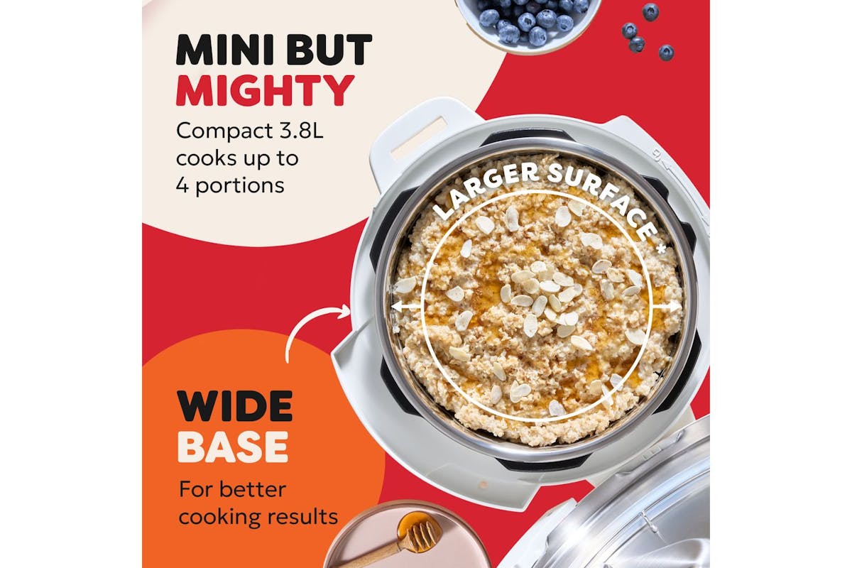 Instant Pot Classic Mini 3.8L Multi-Cooker | 140-8008-01-UK | White-8