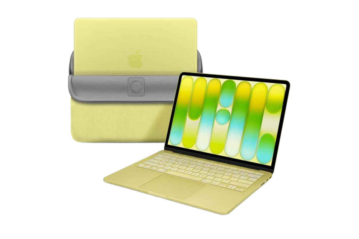Port Designs Milano II MacBook Neo Laptop Sleeve | Yellow-6