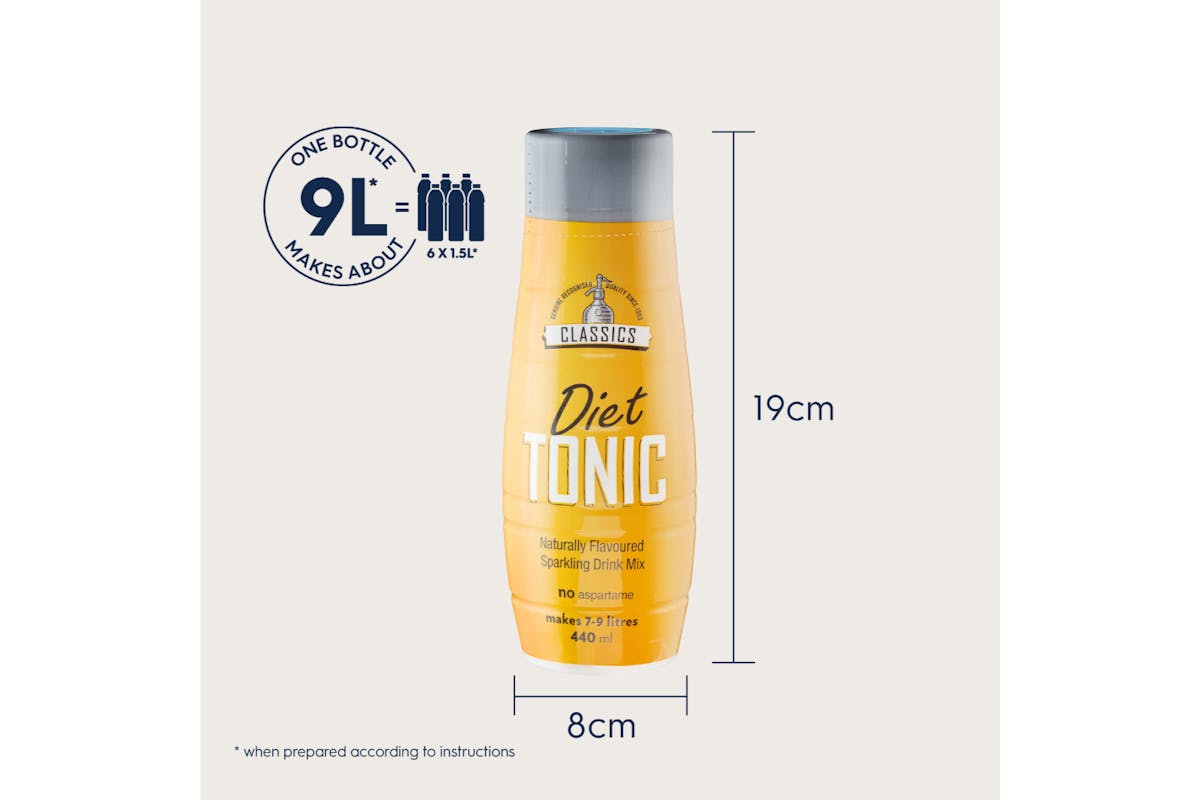 SodaStream Classics Diet Tonic | 440ml-4