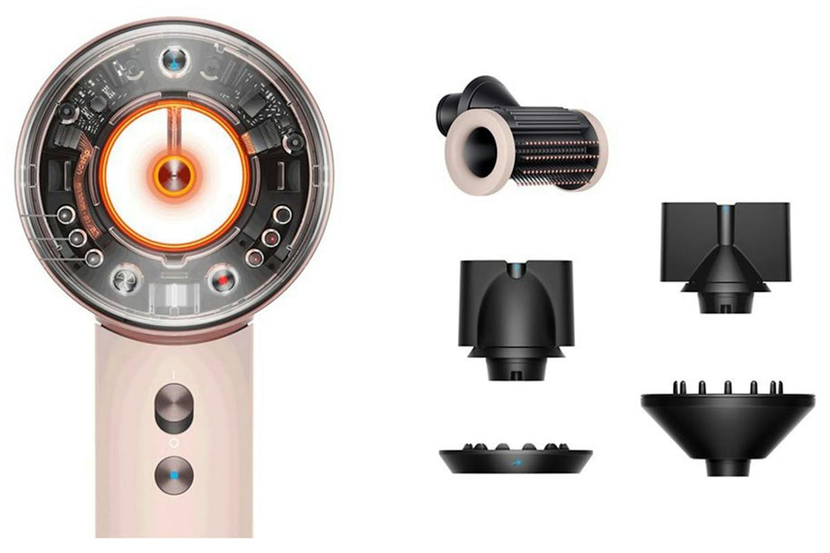 Dyson Supersonic Nural Straight to Wavy Hair Dryer | 143647-01 | Amber Silk-3