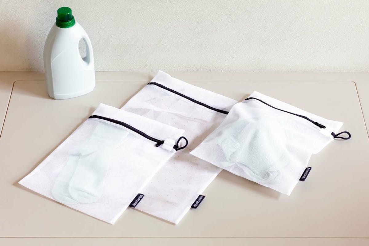 Brabantia Wash Bags | Set of 3 | White-4