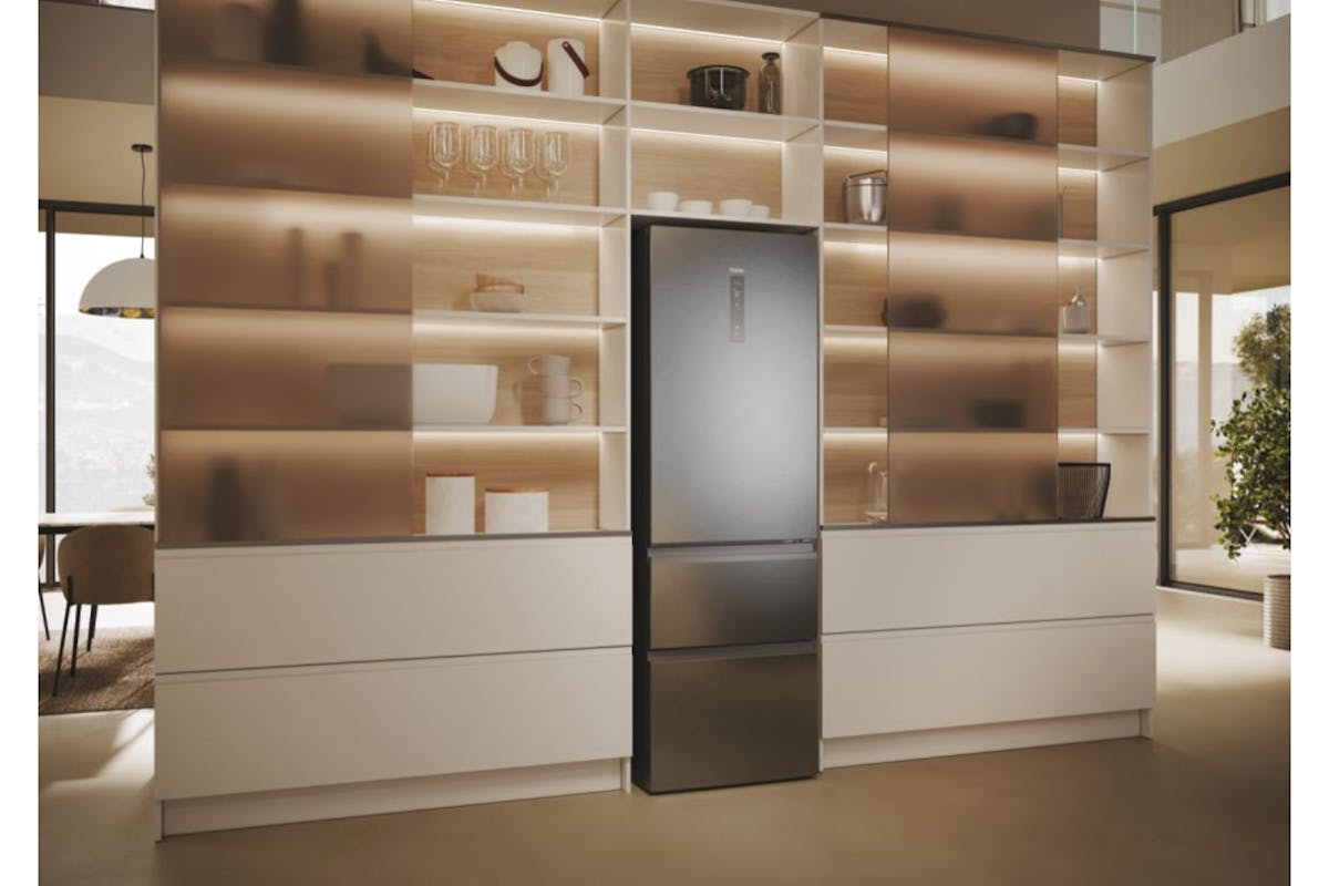 Haier 3D 60 Series 5 Freestanding Fridge Freezer | HTW5618ENMG-14