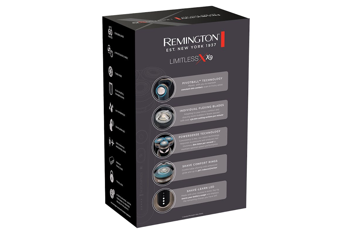 Remington X9 Limitless X Rotary Shaver | XR1795X9-14