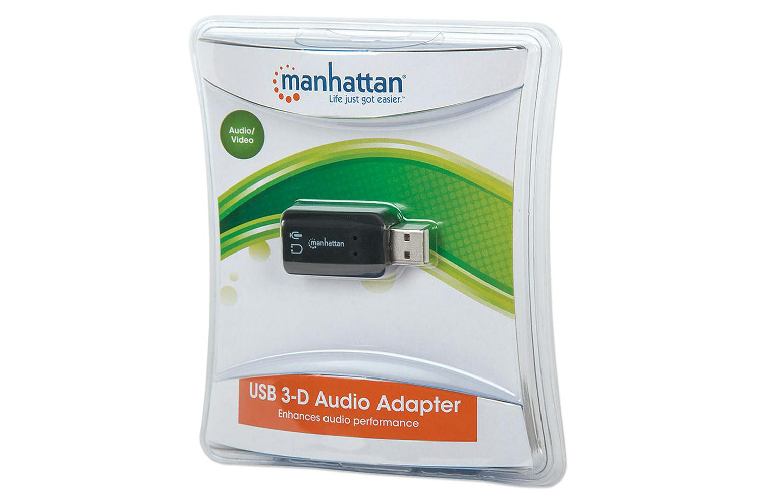 Manhattan Hi-Speed USB 3D Sound Adapter-4