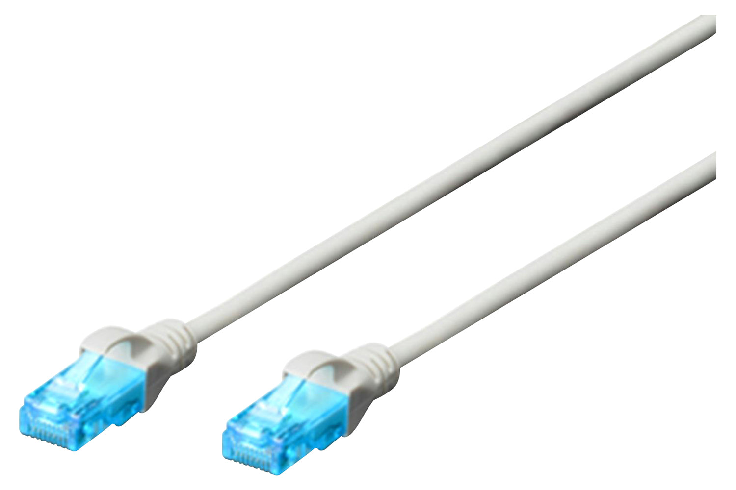 Digitus 30m CAT 5e U/UTP Patch Cable | Grey/Blue