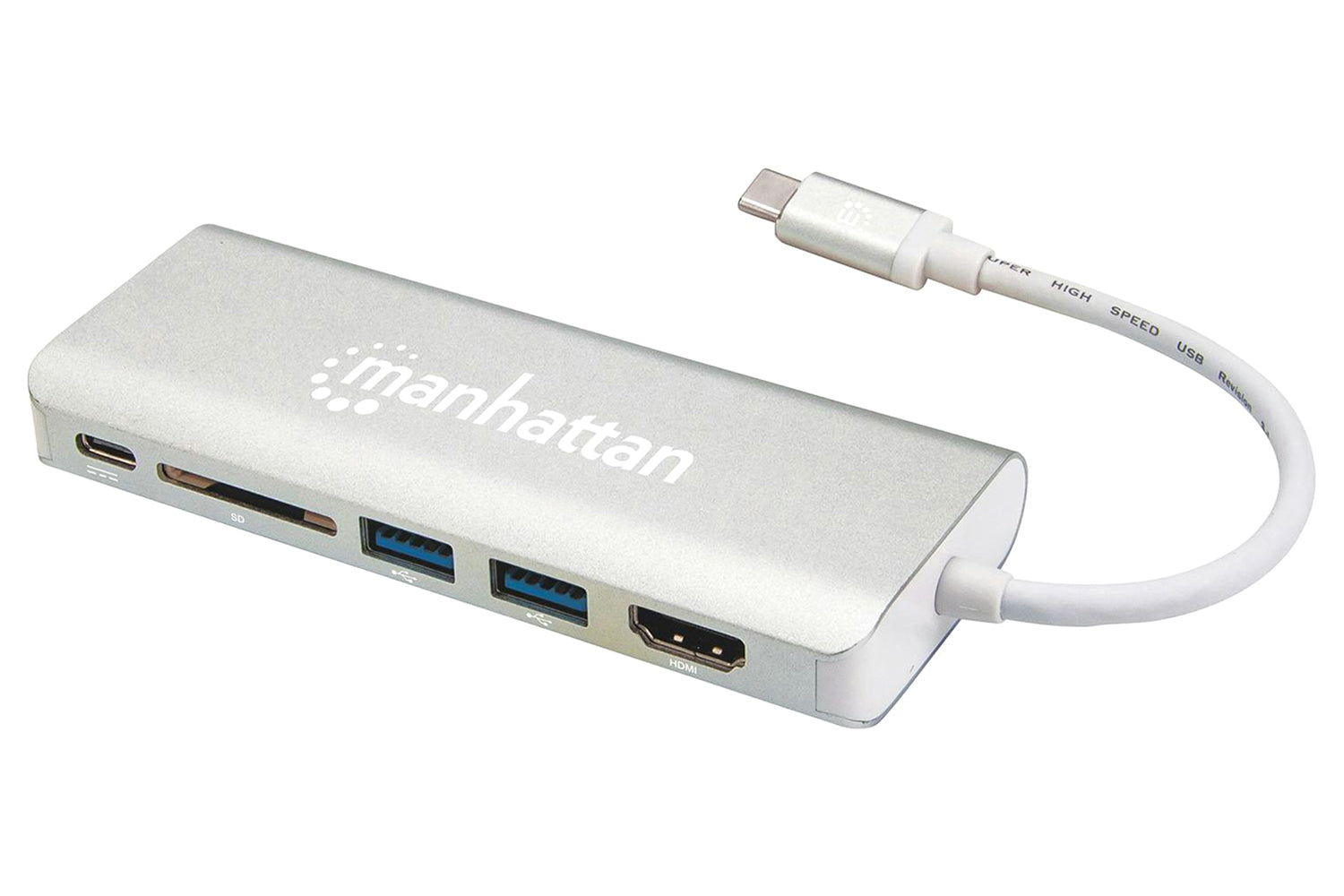 Manhattan SuperSpeed USB-C Multiport Adapter-2