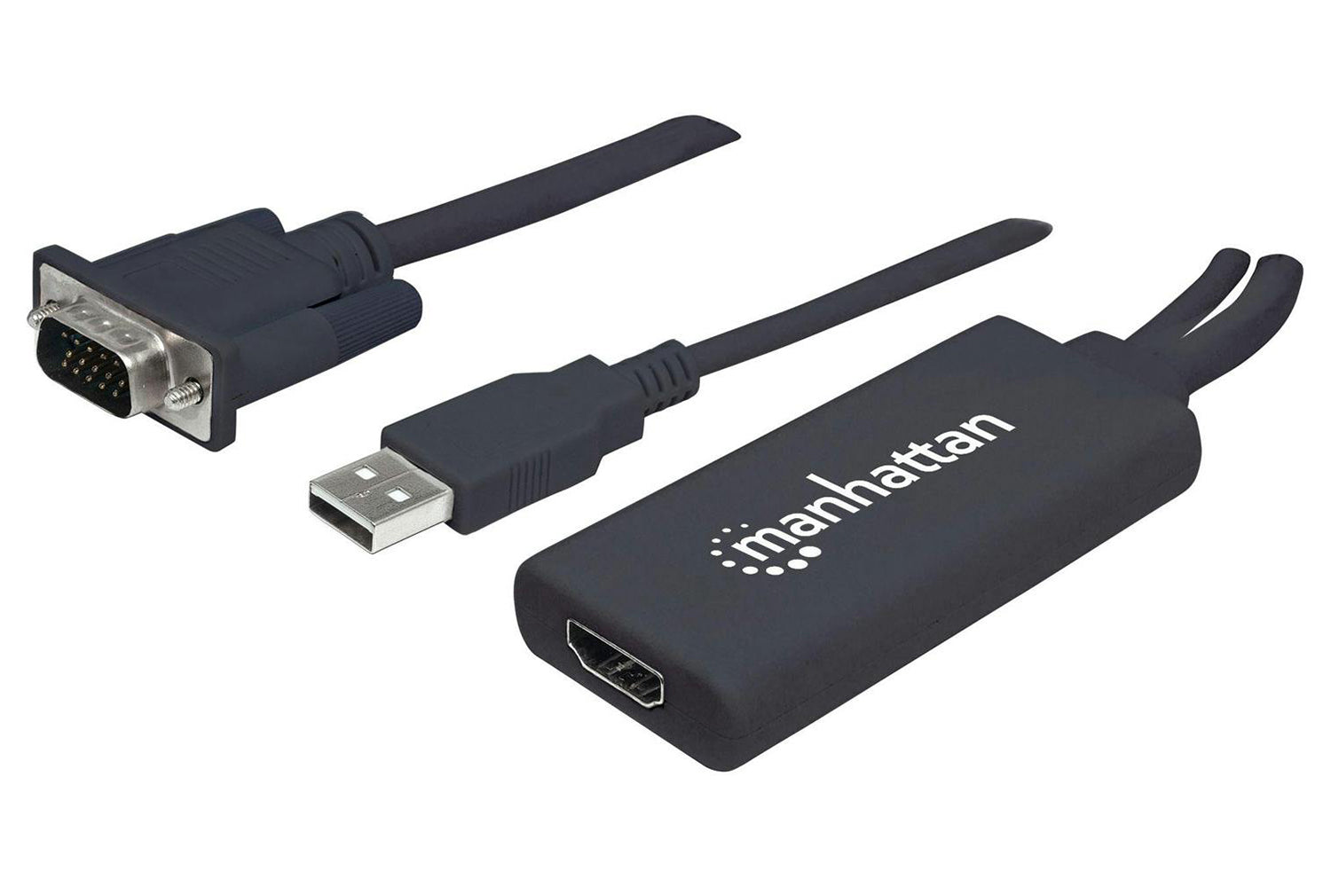 Manhattan VGA and USB to HDMI Converter-2
