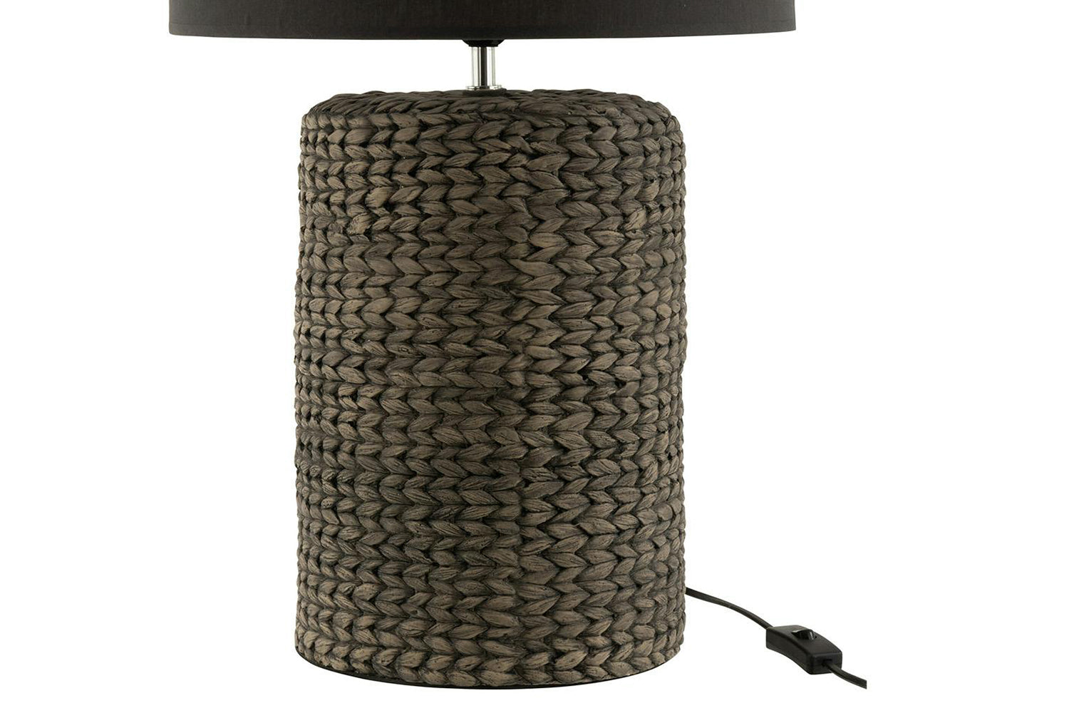 Ceramic Table Lamp | Brown/Black-4