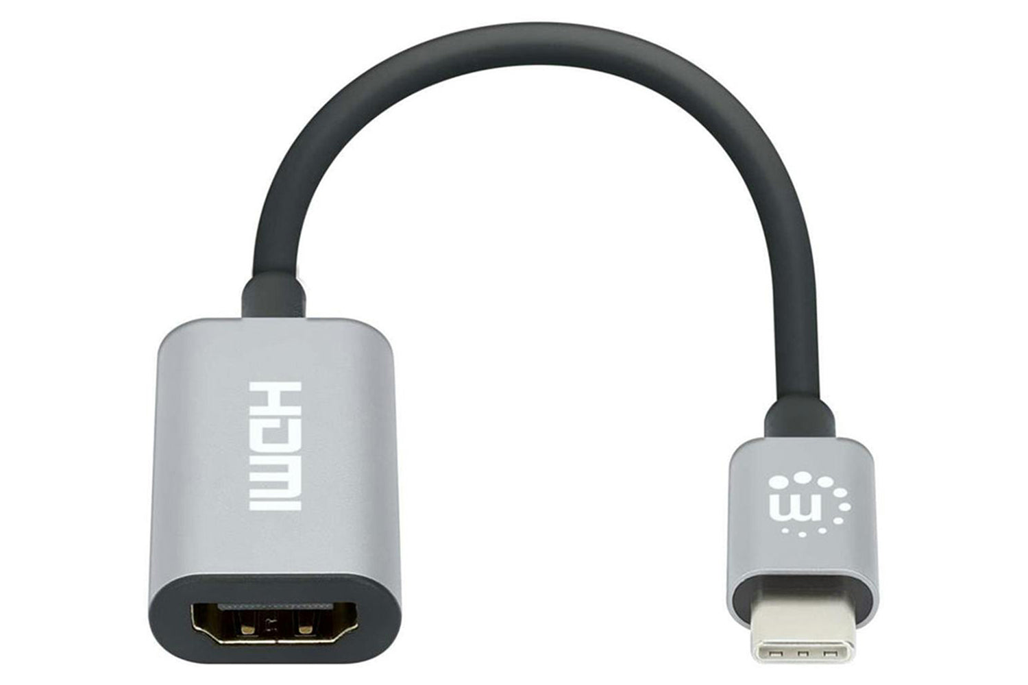 Manhattan USB-C to HDMI Adapter | Space Grey-5