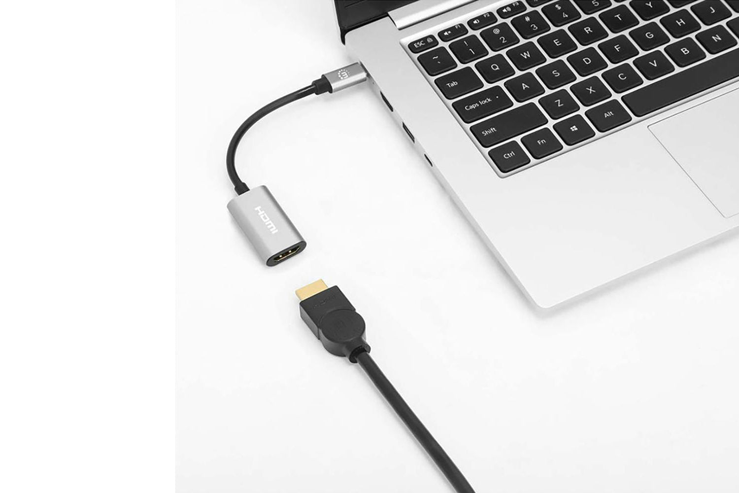 Manhattan USB-C to HDMI Adapter | Space Grey-7